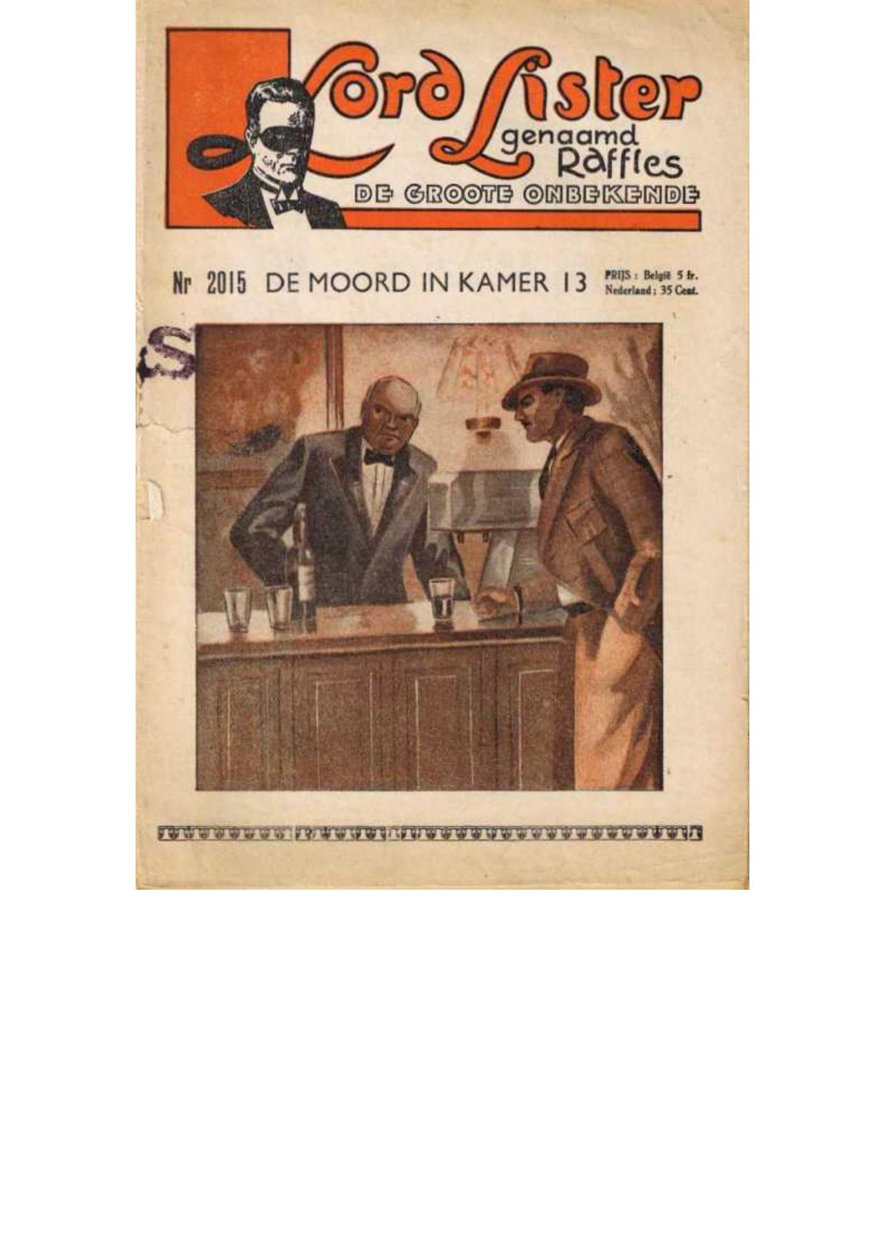 2015 De Moord In Kamer 13