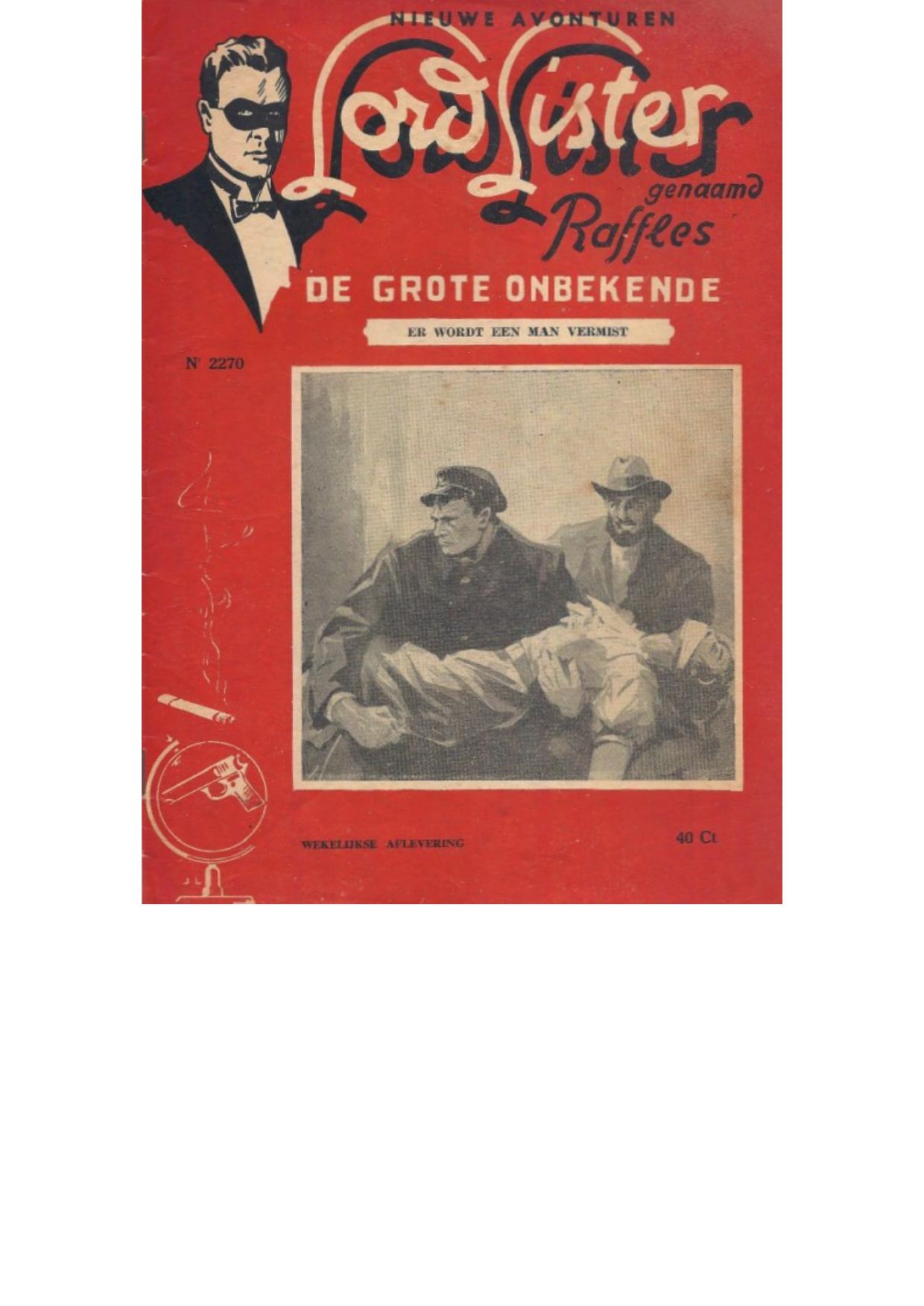 Er Wordt Een Man Vermist