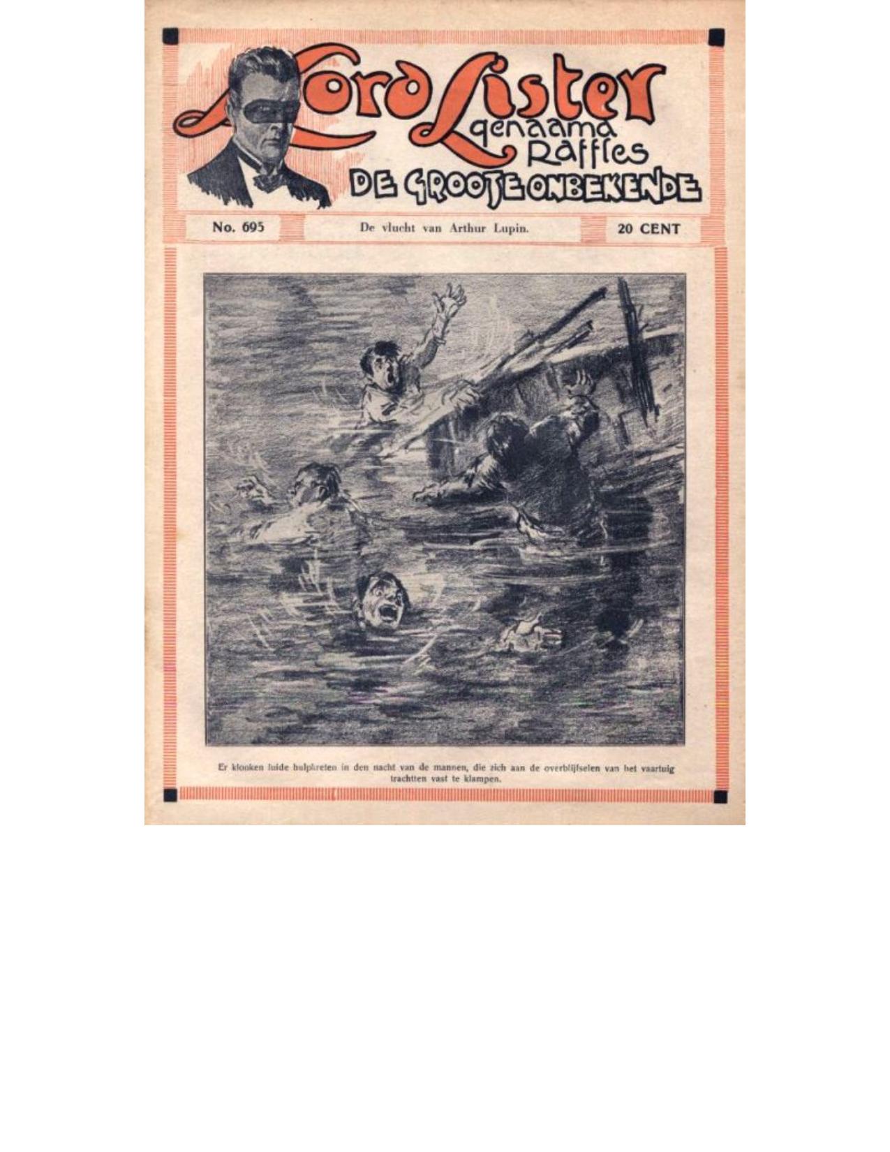 0695 De Vlucht Van Arthur Lupin