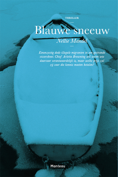 Blauwe sneeuw