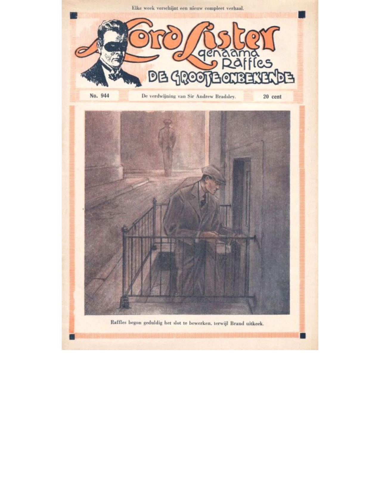 0944 De Verdwijning Van Sir Andrew Bradsley
