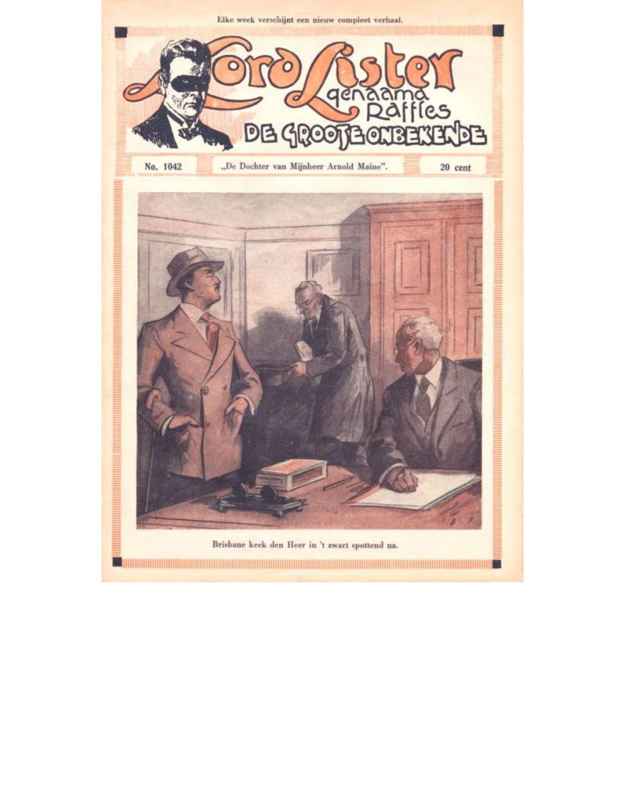 1042 De Dochter Van Mijnheer Arnold Maine