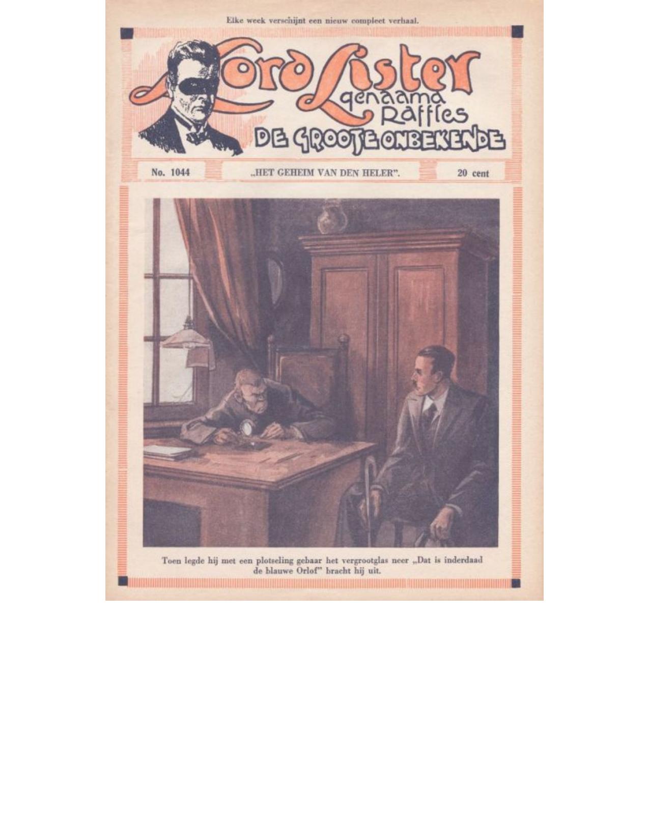 1044 Het Geheim Van Den Heler