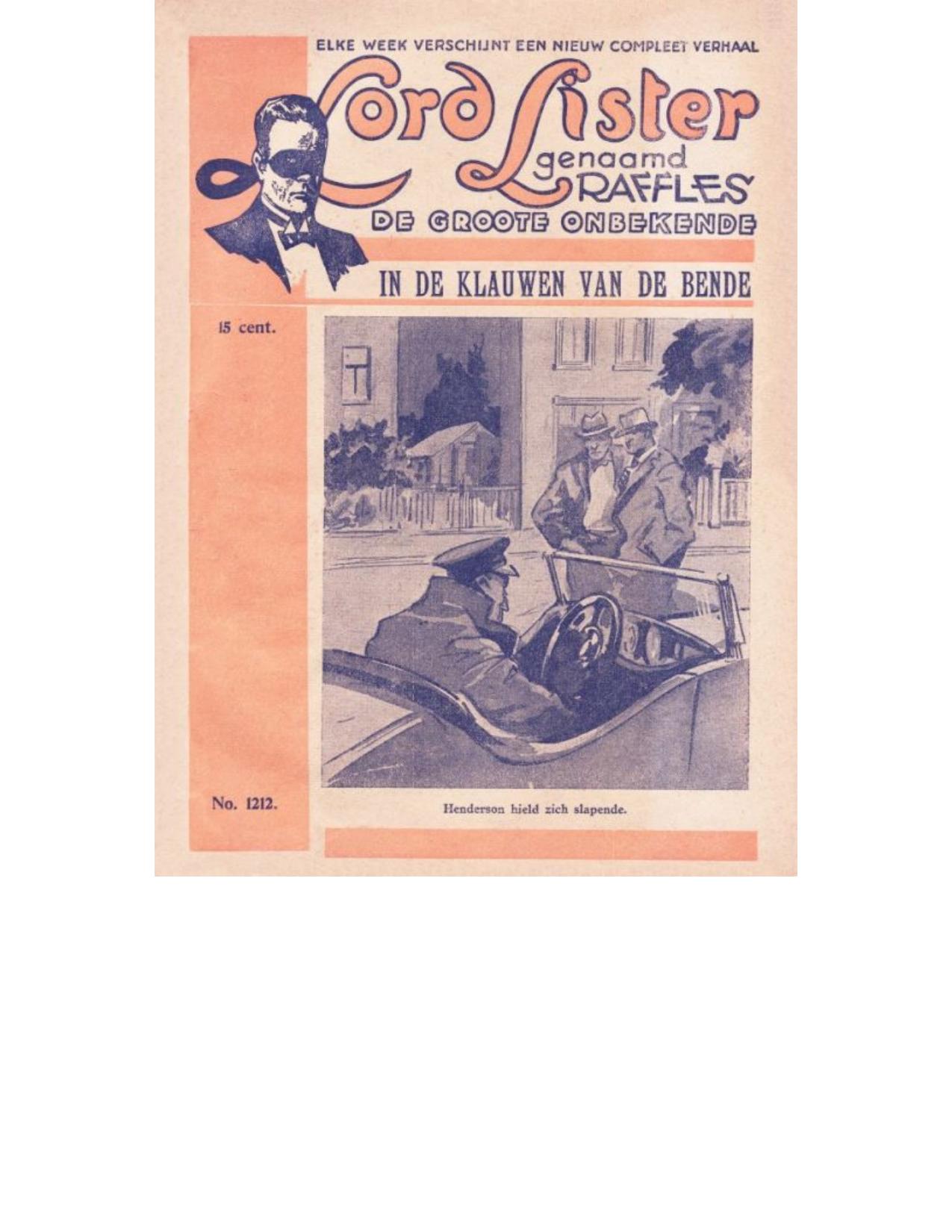 1212 In De Klauwen Van De Bende