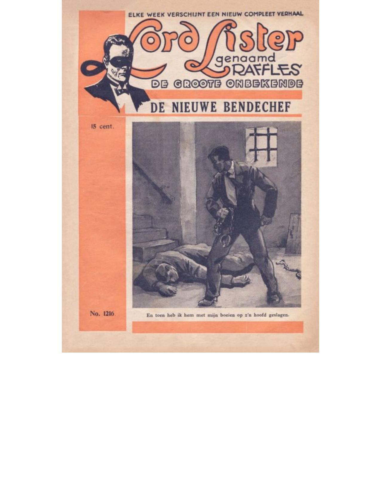1216 De Nieuwe Bendechef