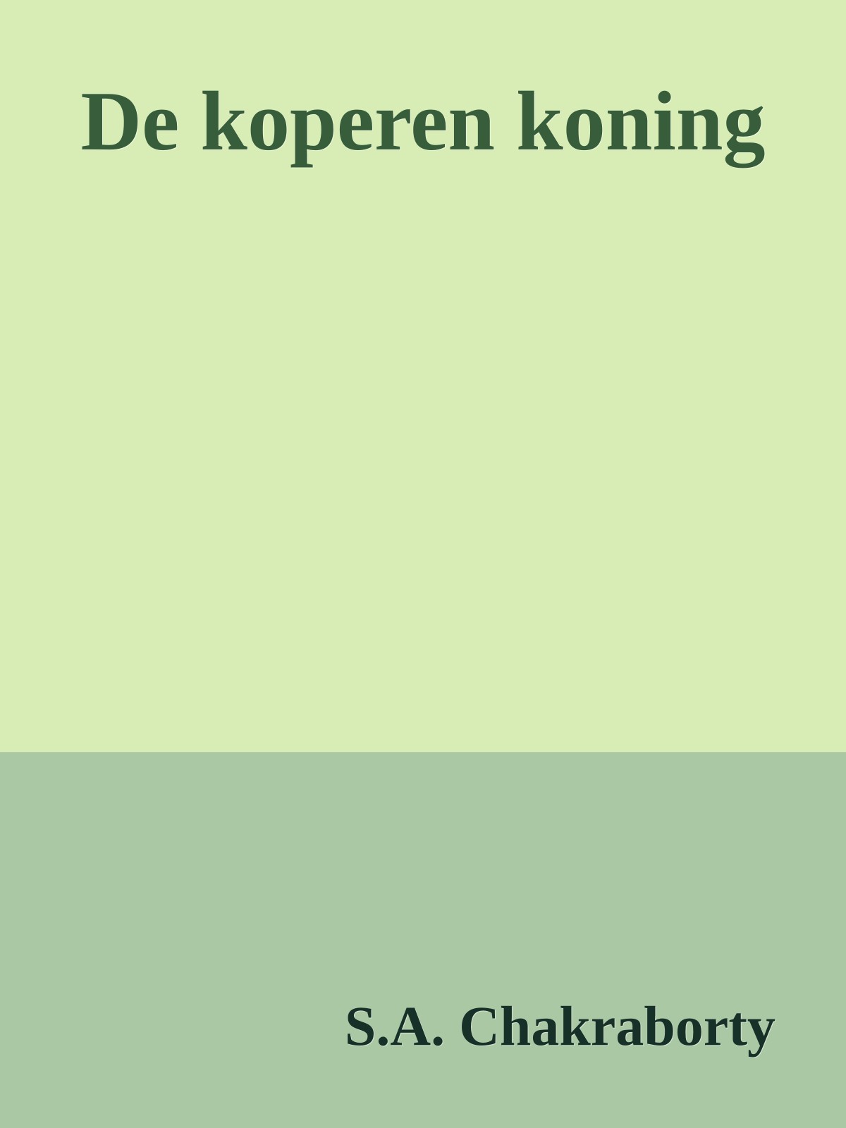 De koperen koning