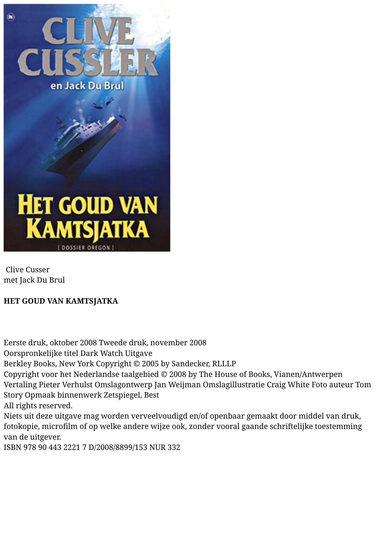 Het goud van Kamtsjatka