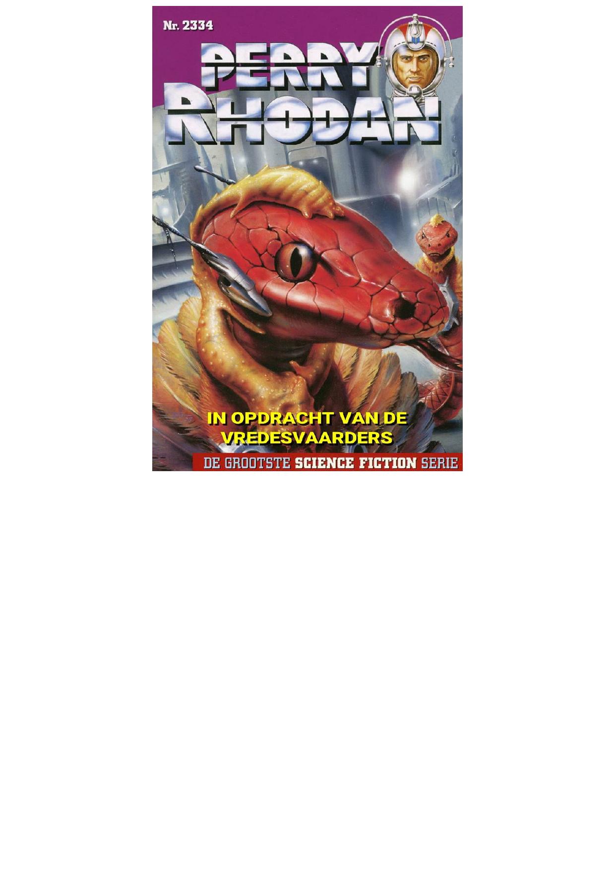 Perry Rhodan 2334 - In opdracht van de vredesvaarders