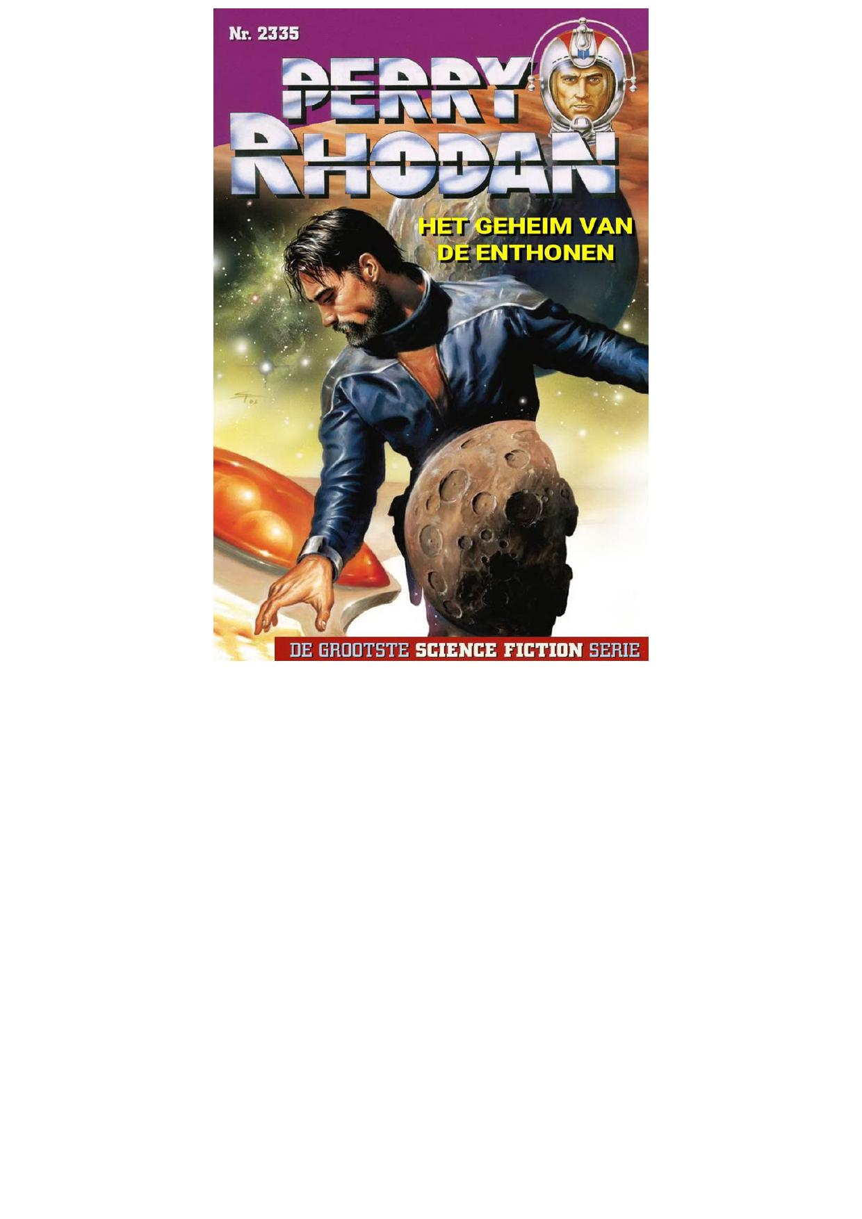 Perry Rhodan 2335 - Het geheim van de Enthonen