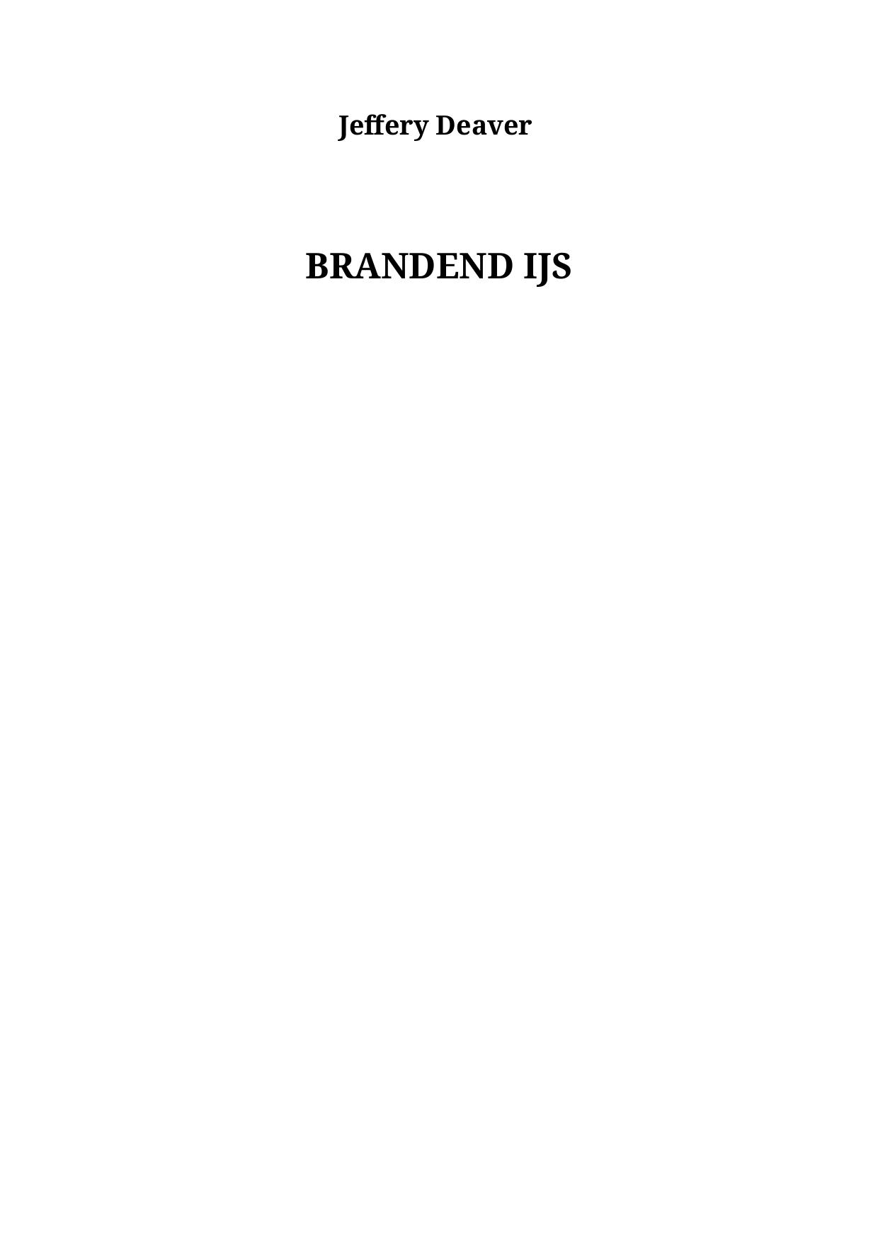 Brandend IJs @