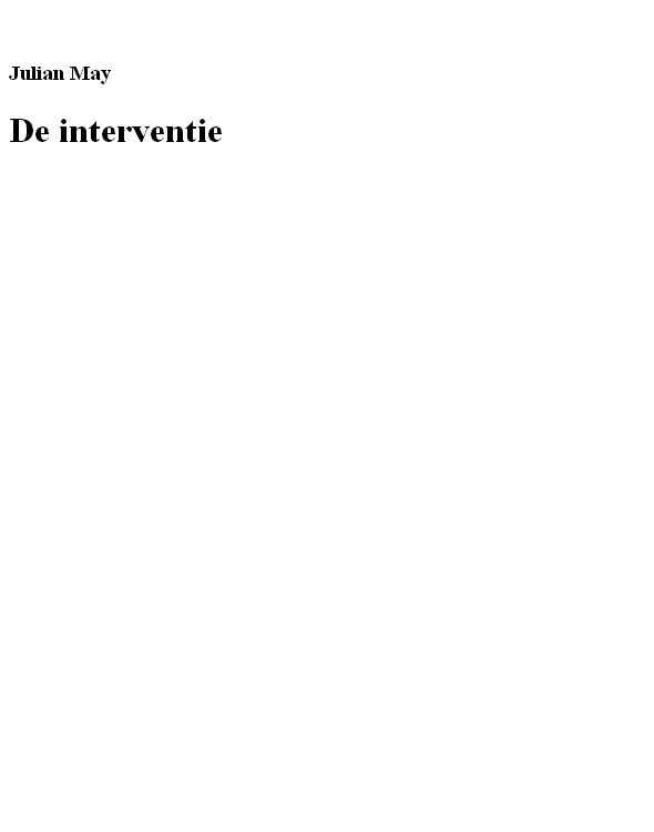 De Interventie