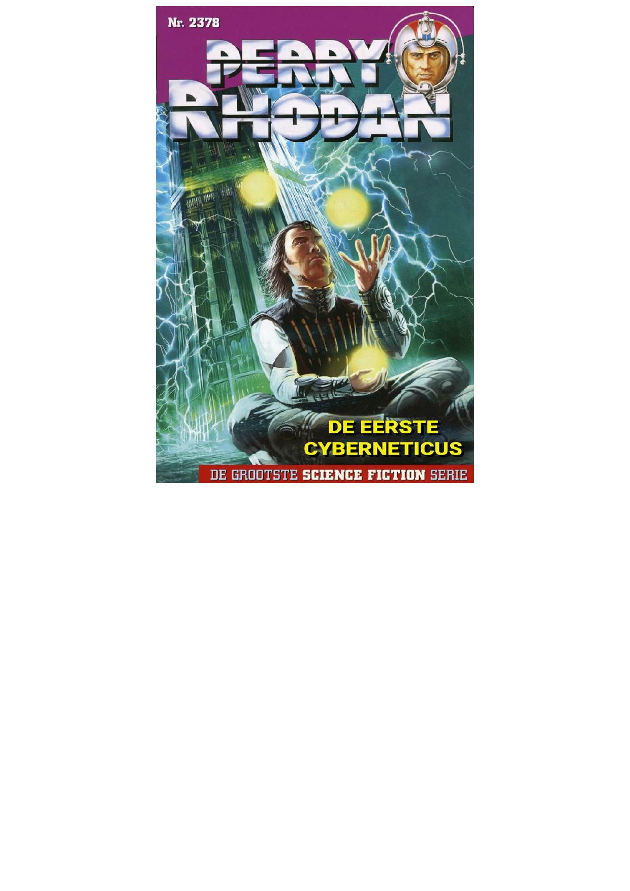 Perry Rhodan 2378 - De eerste cyberneticus