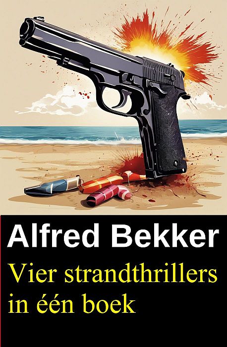 Vier strandthrillers in één boek