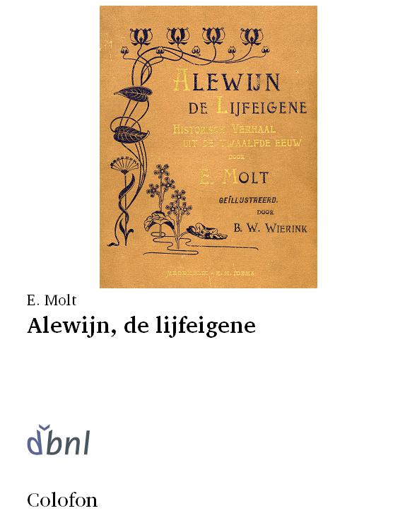 Alewijn, de lijfeigene
