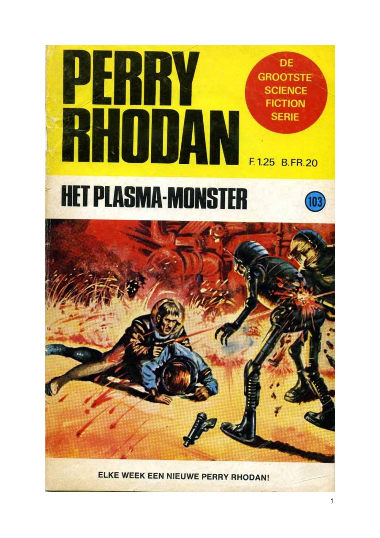 Perry Rhodan 0103 - Het plasma-monster