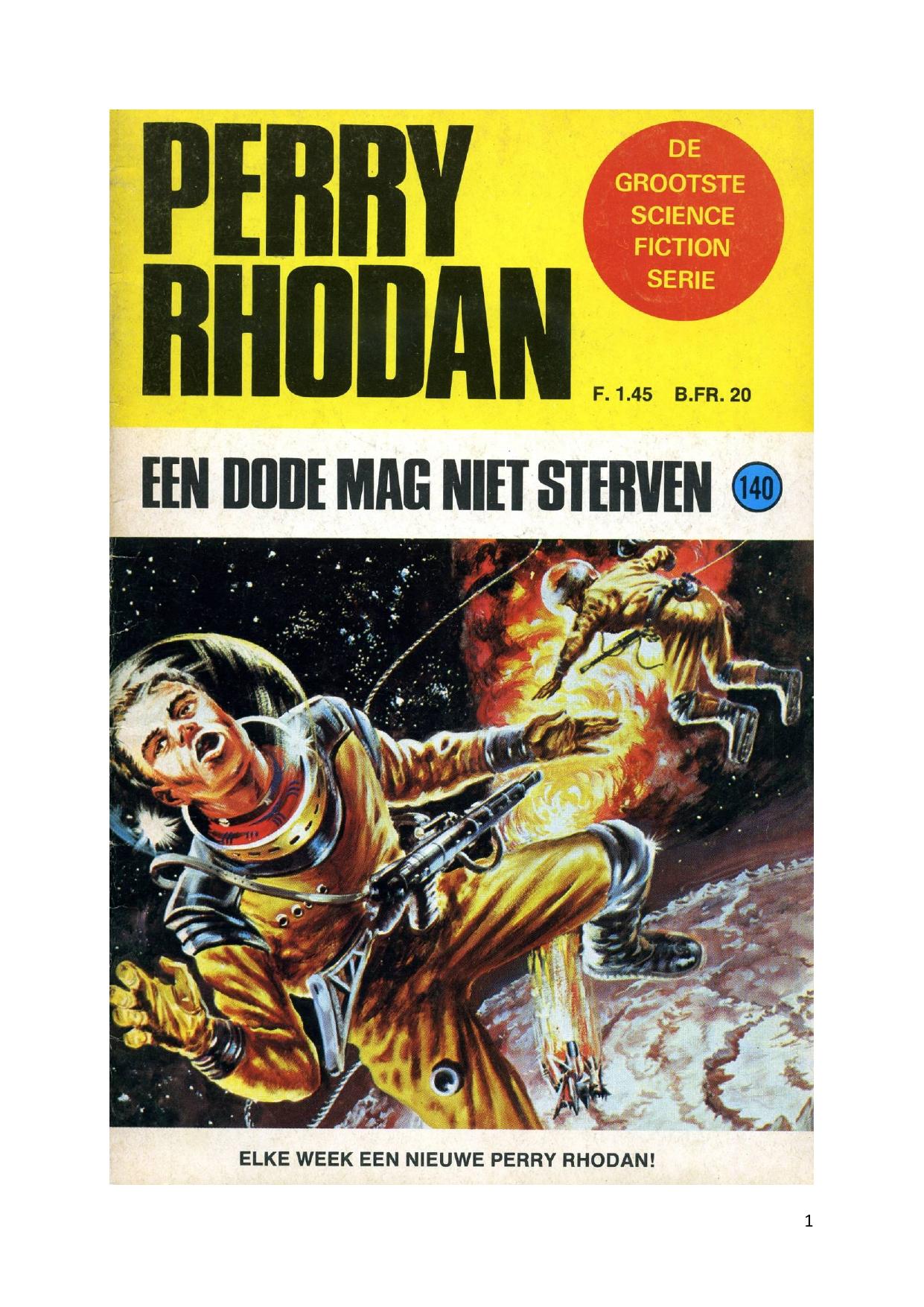 Perry Rhodan 0140 - Een dode mag niet sterven