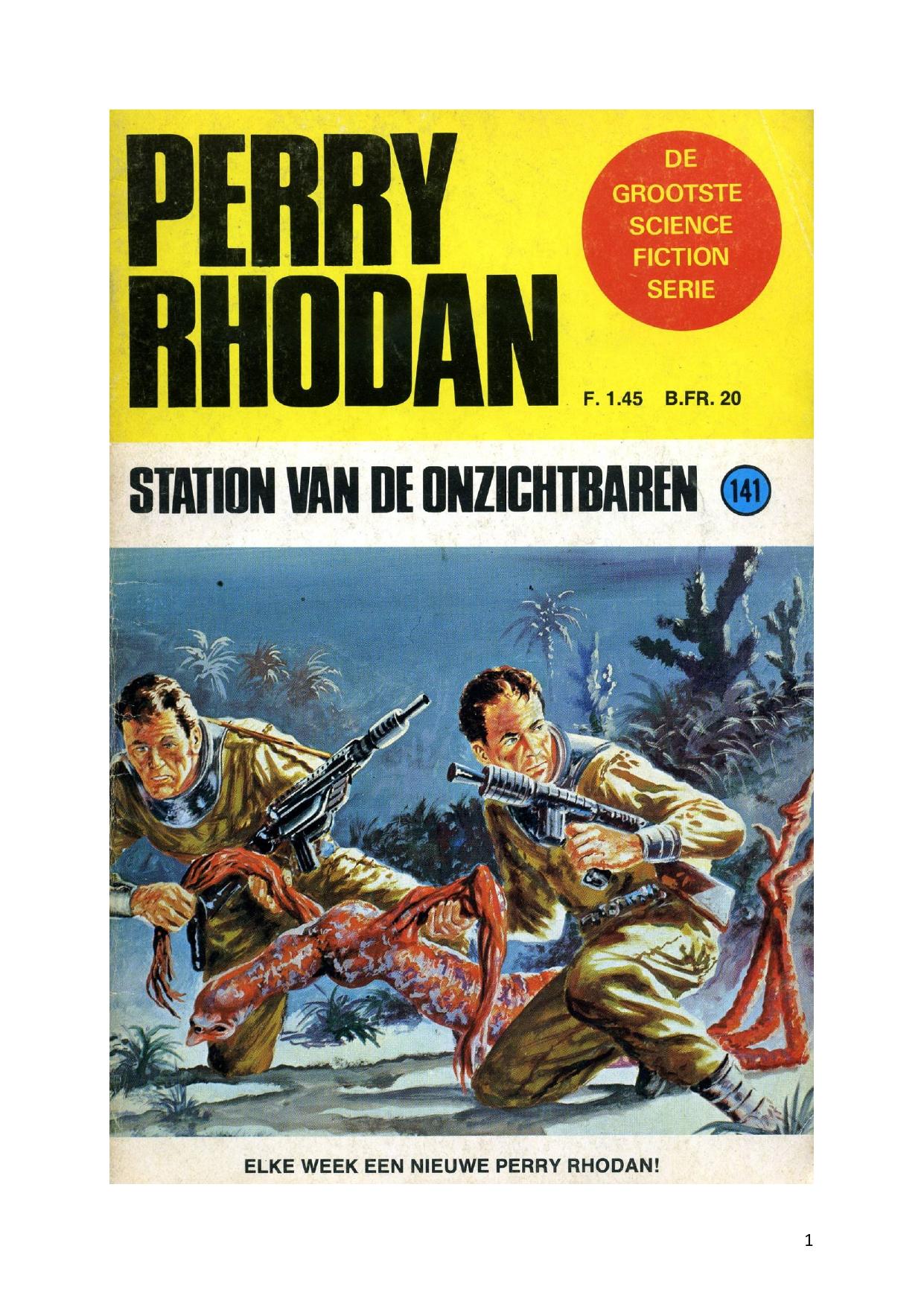 Perry Rhodan 0141 - Station van de onzichtbaren