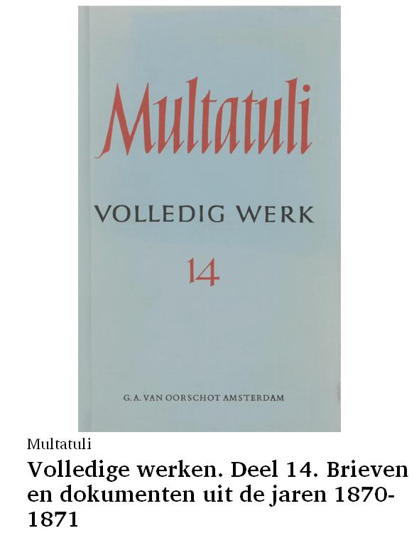 Volledige werken. Deel 14. Brieven en dokumenten uit de jaren 1870-1871