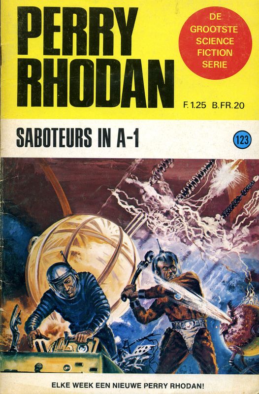 Perry Rhodan 0123 - De saboteurs in A1