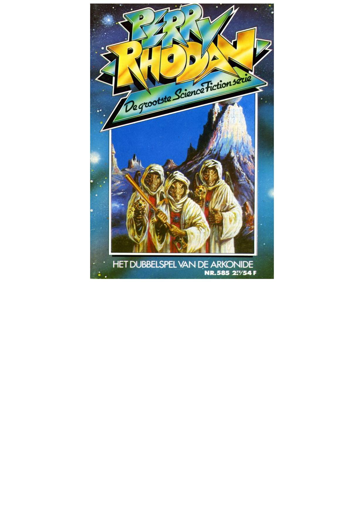Perry Rhodan 0585 - Het dubbelspel van de Arkonide