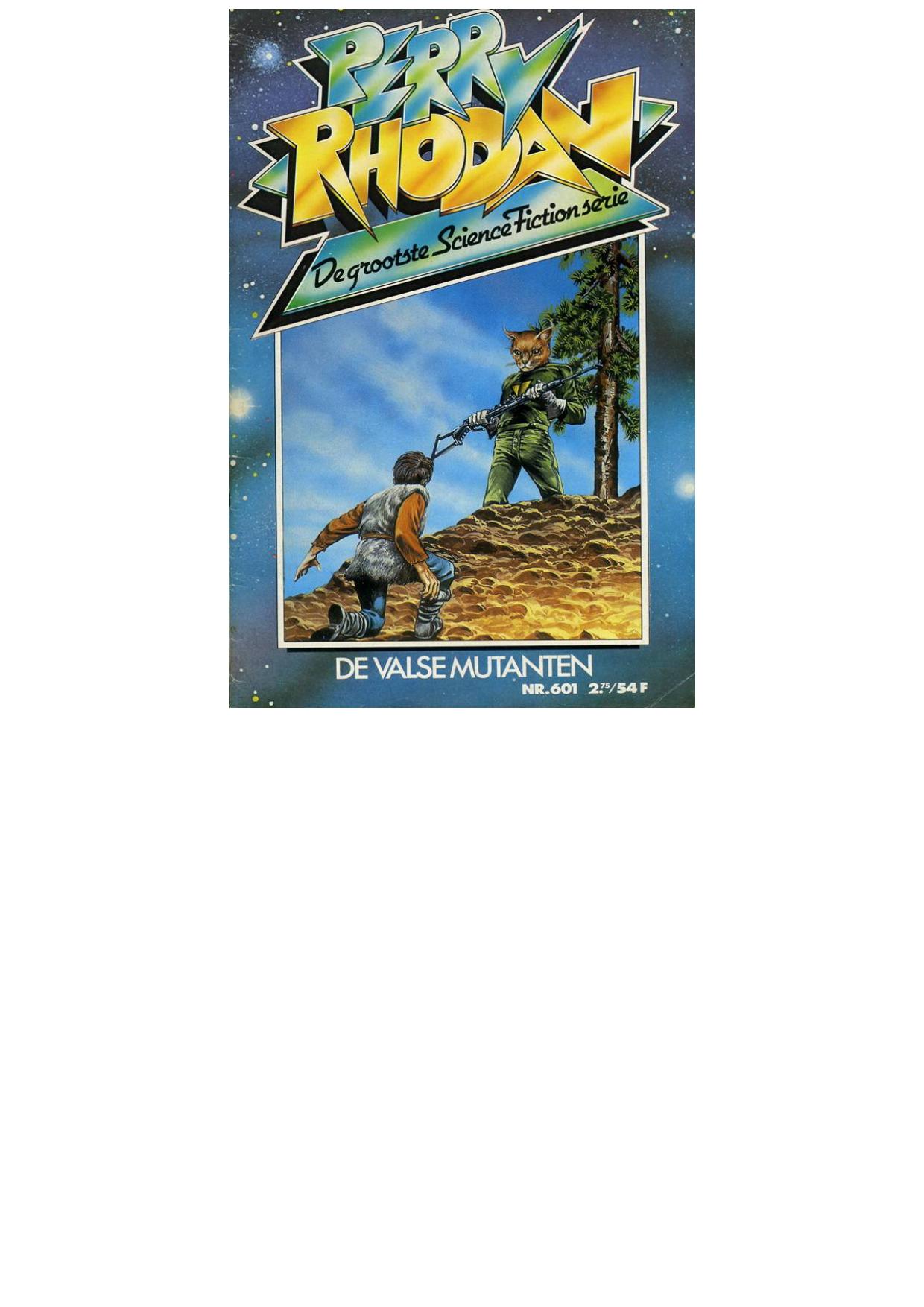 Perry Rhodan 0601 - De valse mutanten