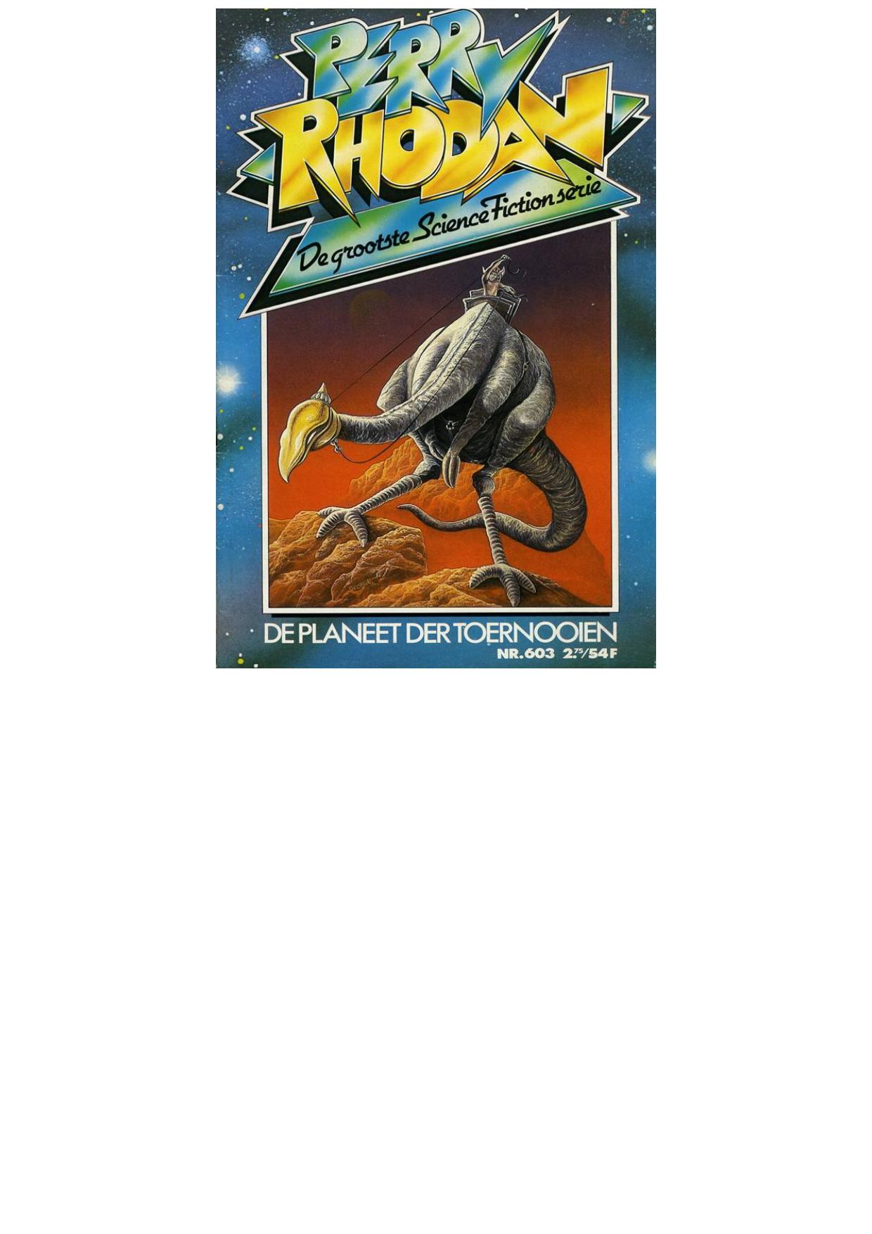 Perry Rhodan 0603 - Planeet der toernooien