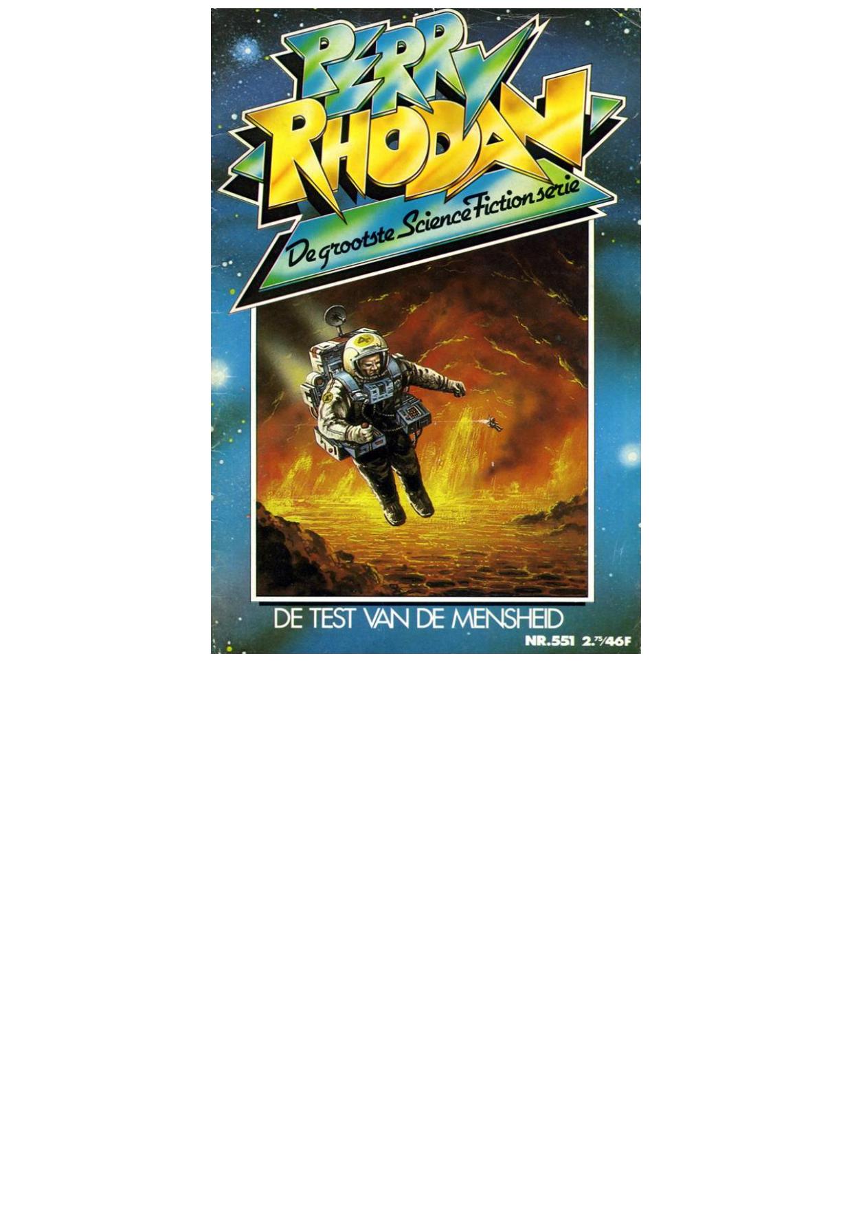 Perry Rhodan 0551 - De test van de mensheid