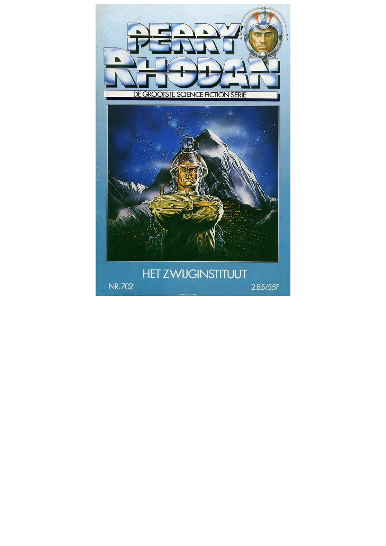 Perry hodan 702 - Het zwijginstituut