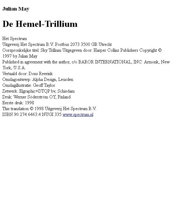 de Hemel-Trillium