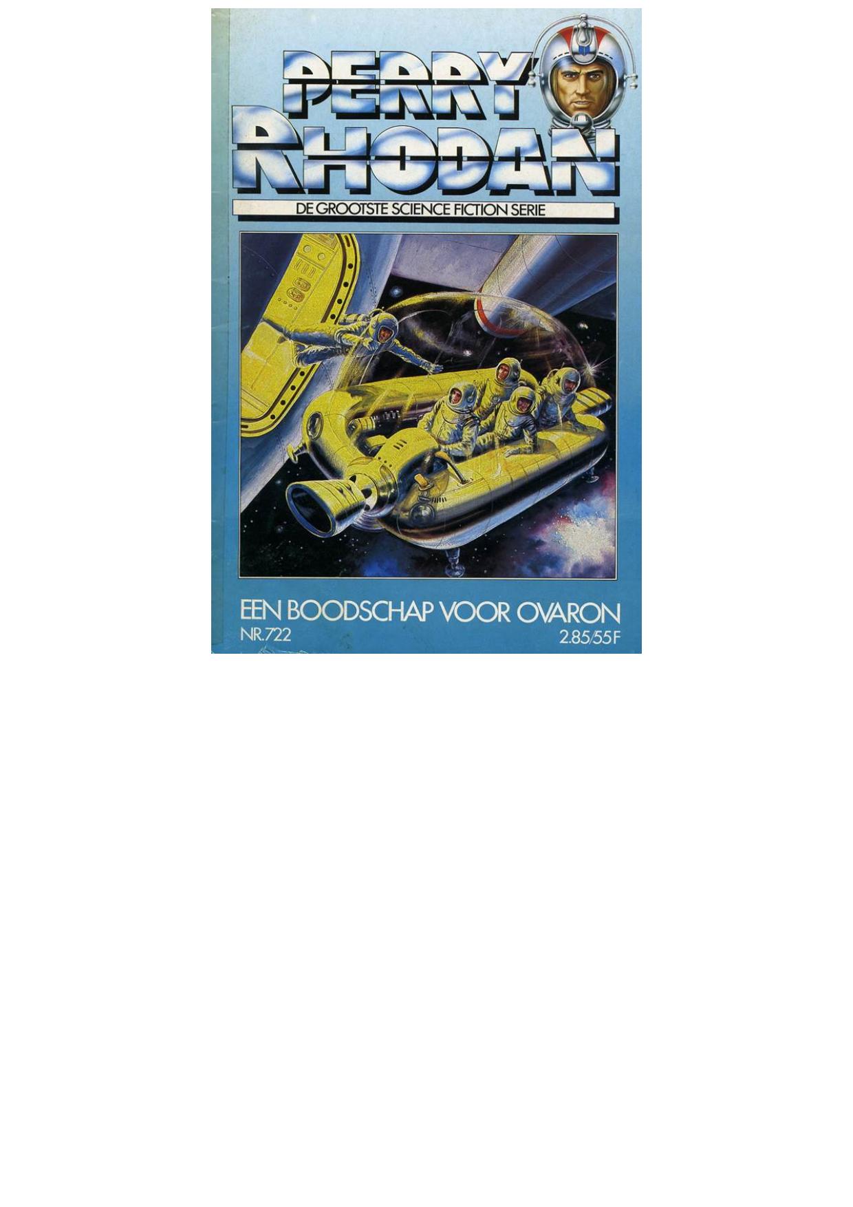 Perry Rhodan 722 - Een boodschap voor Ovaron