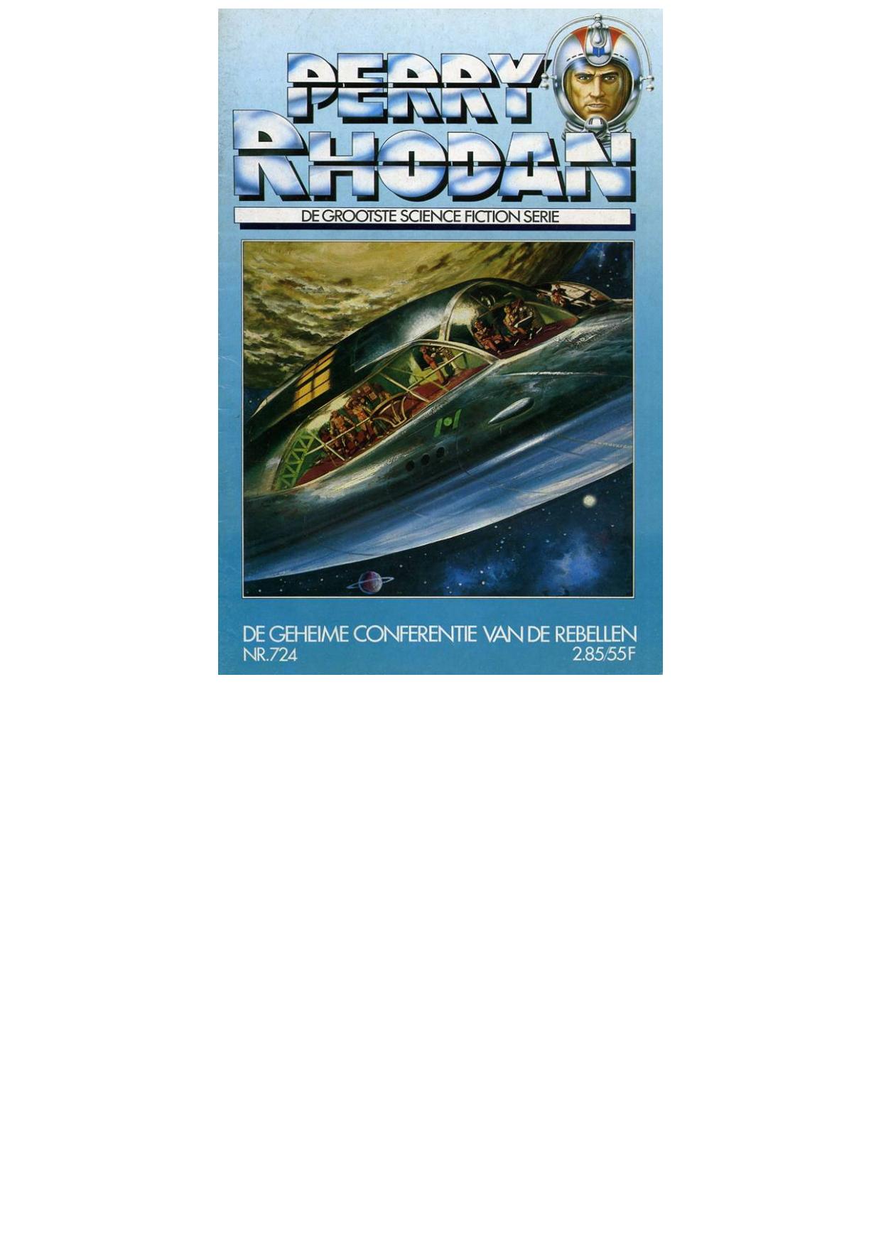 Perry Rhodan 724 - De geheime donferentie van de rebellen