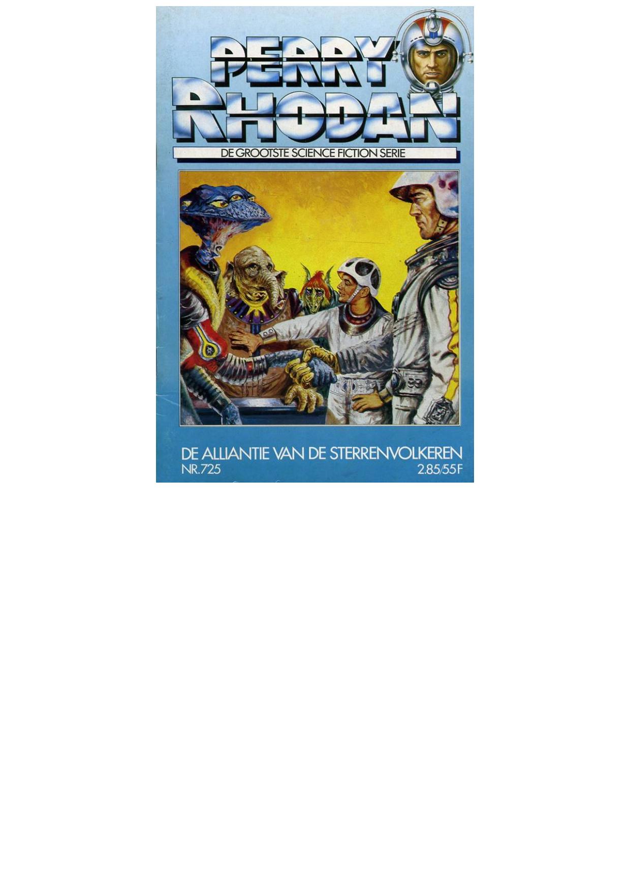 Perry Rhodan 725 - De alliantie van de sterrenvolkeren
