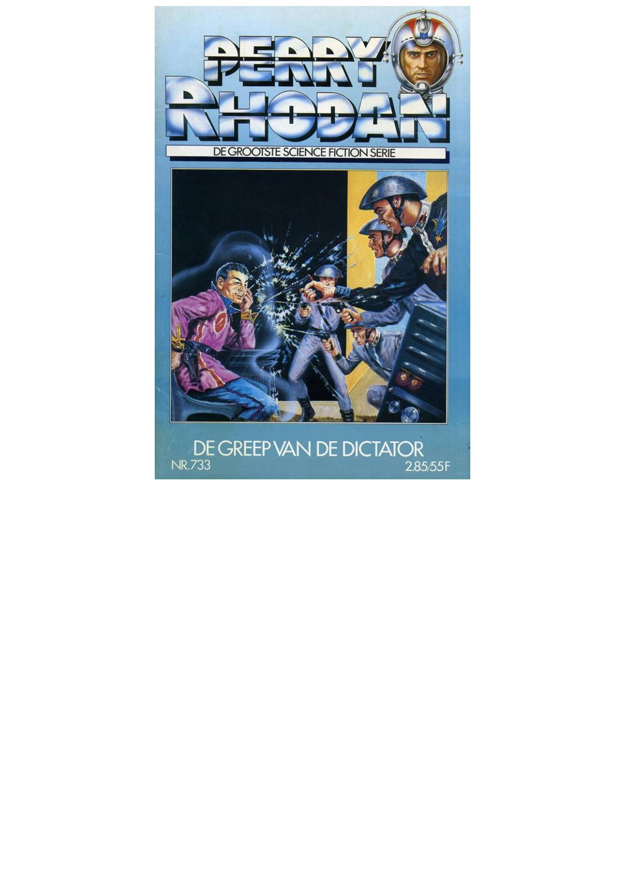 Perry Rhodan 733 - De greep van de dictator