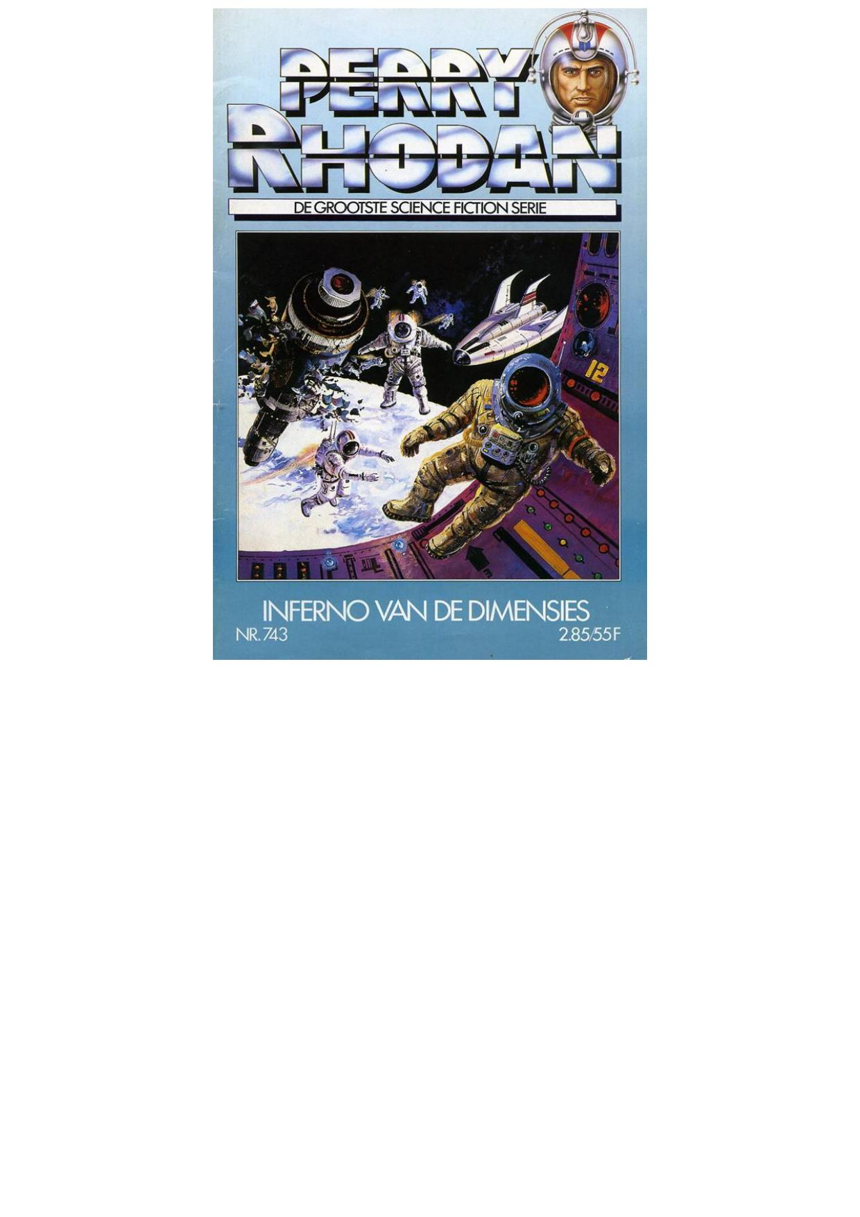 Perry Rhodan 743 - Inferno van de dimensies