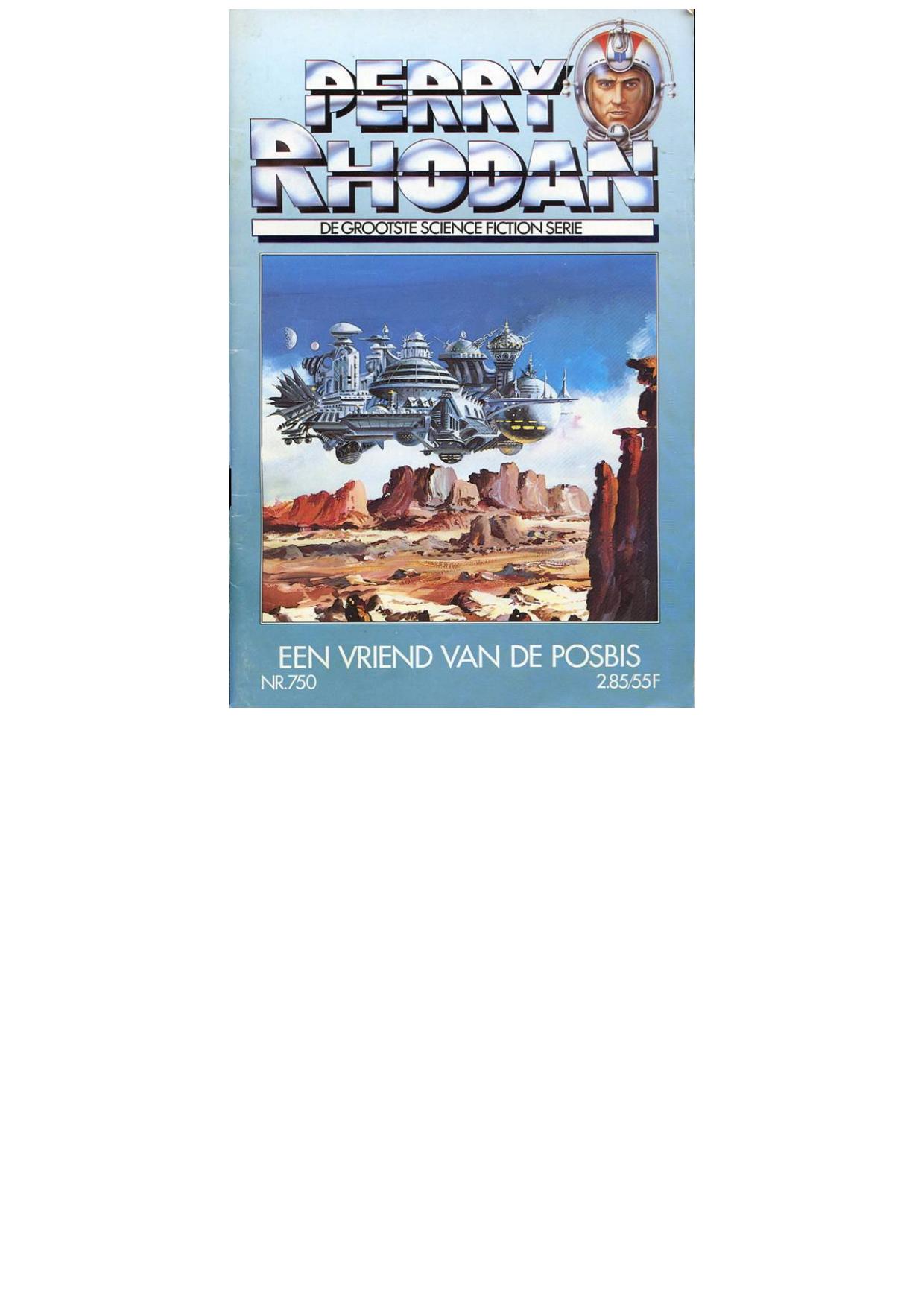 Perry Rhodan 750 - Een vriend van de Posbis
