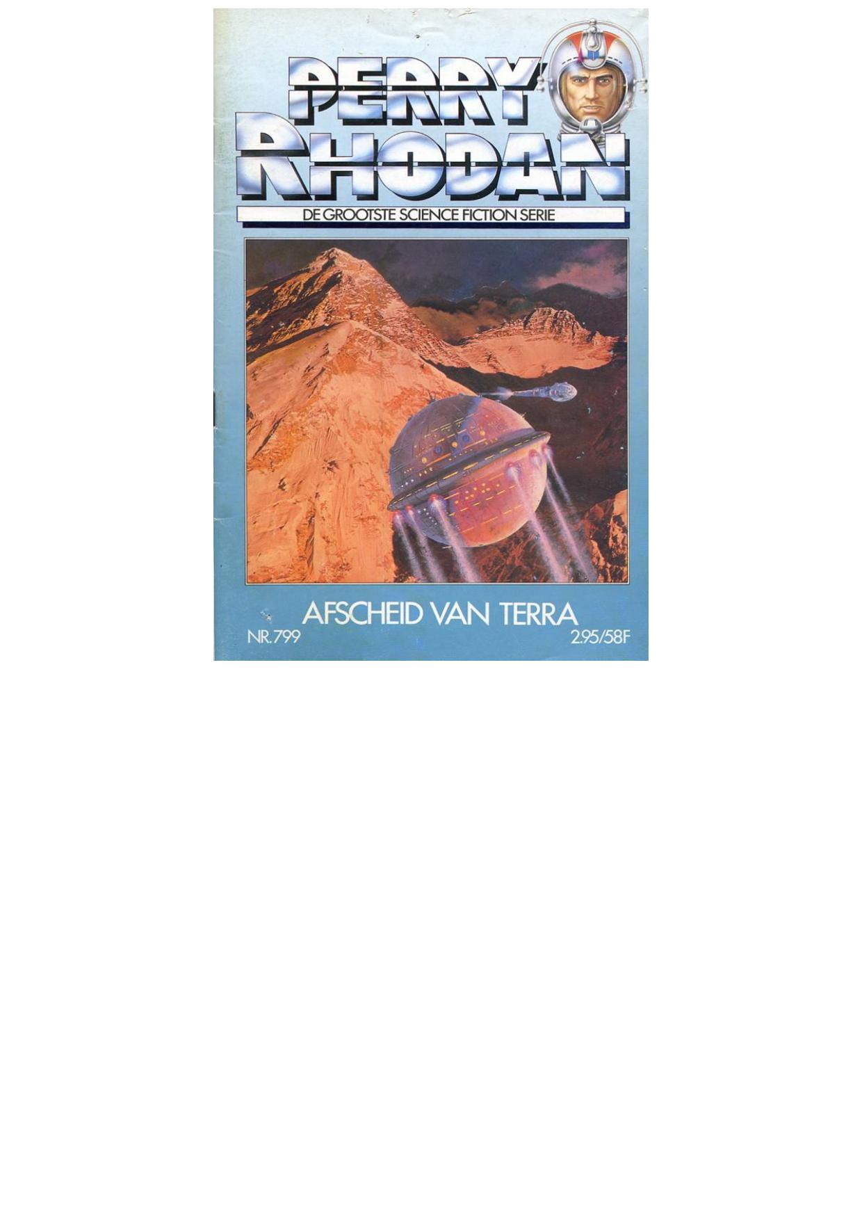 Perry Rhodan 799 - Afscheid van Terra