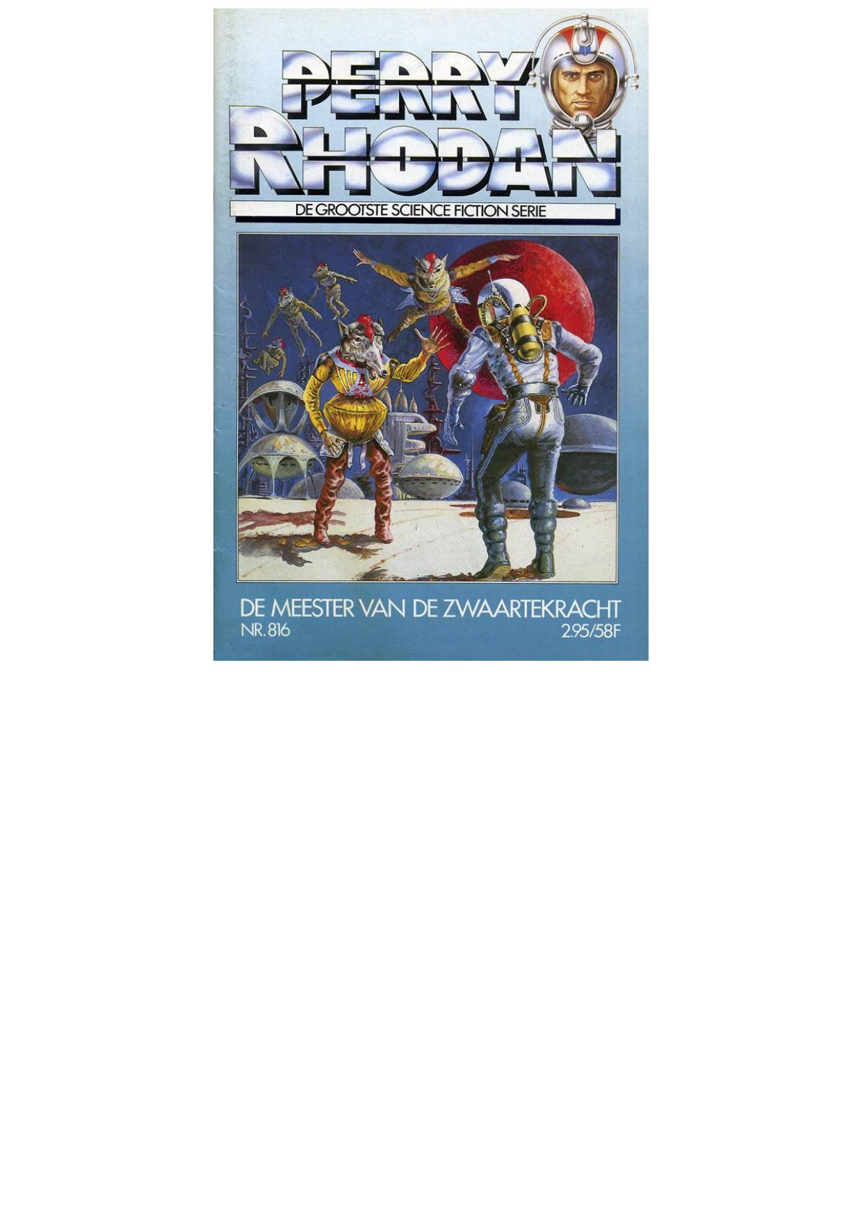 Perry Rhodan 816 - De meesters van de zwaartekracht