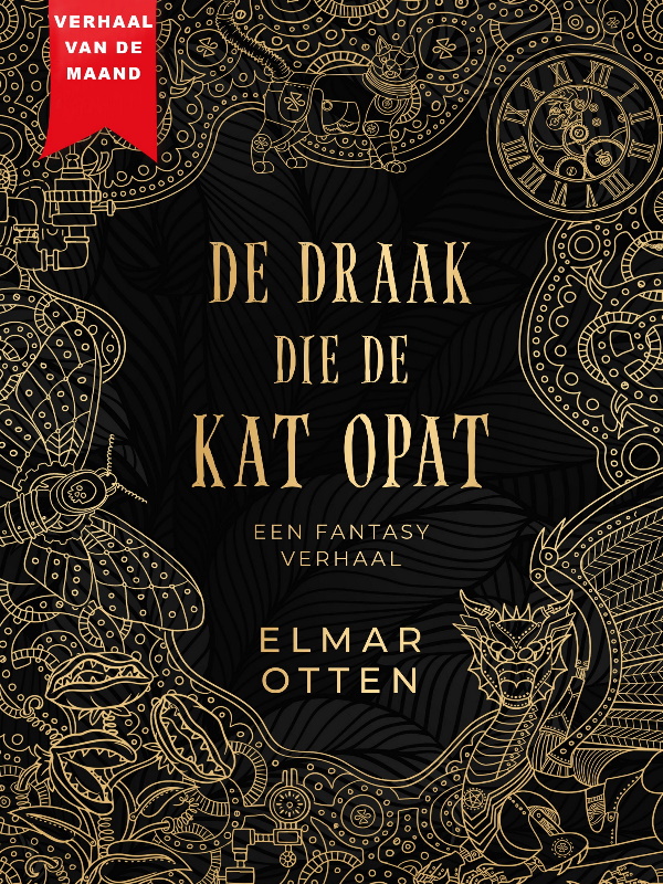 De draak die de kat opat