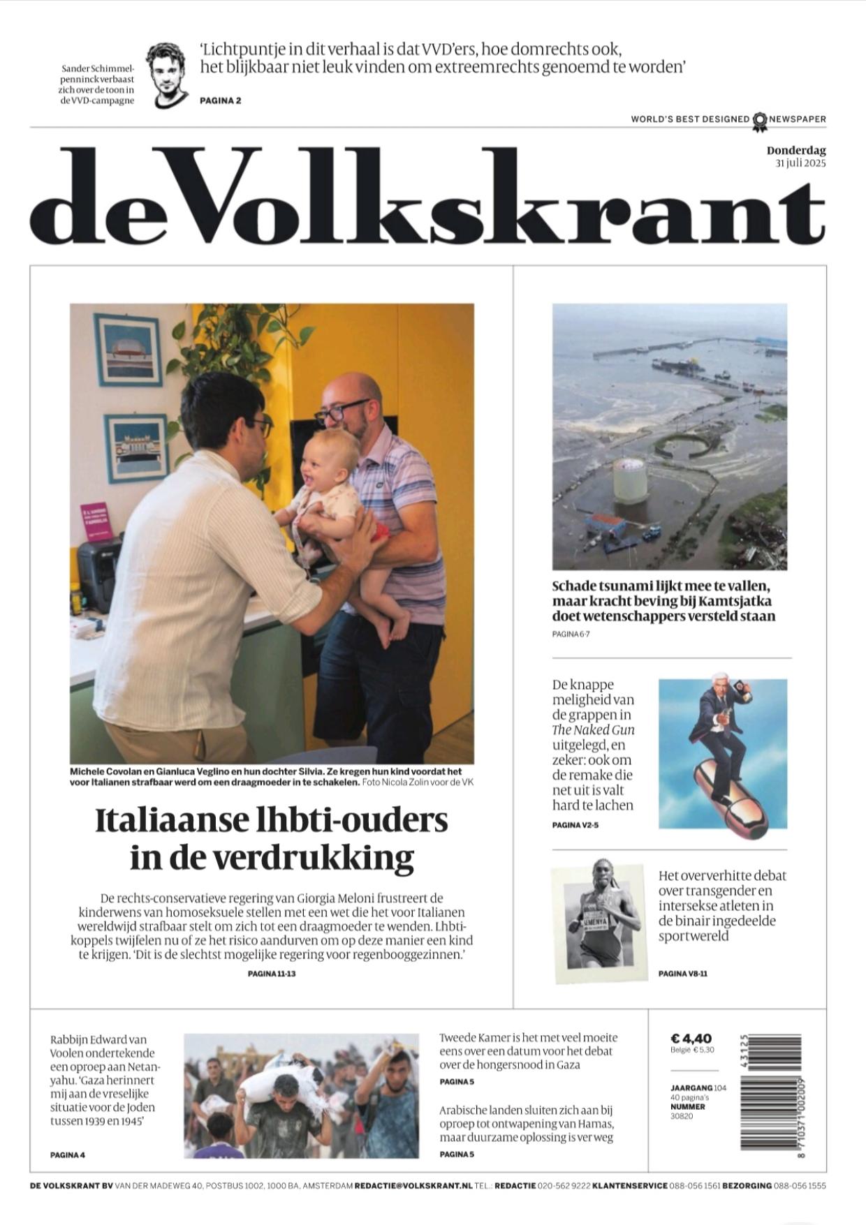 De Volkskrant 31-07-2025
