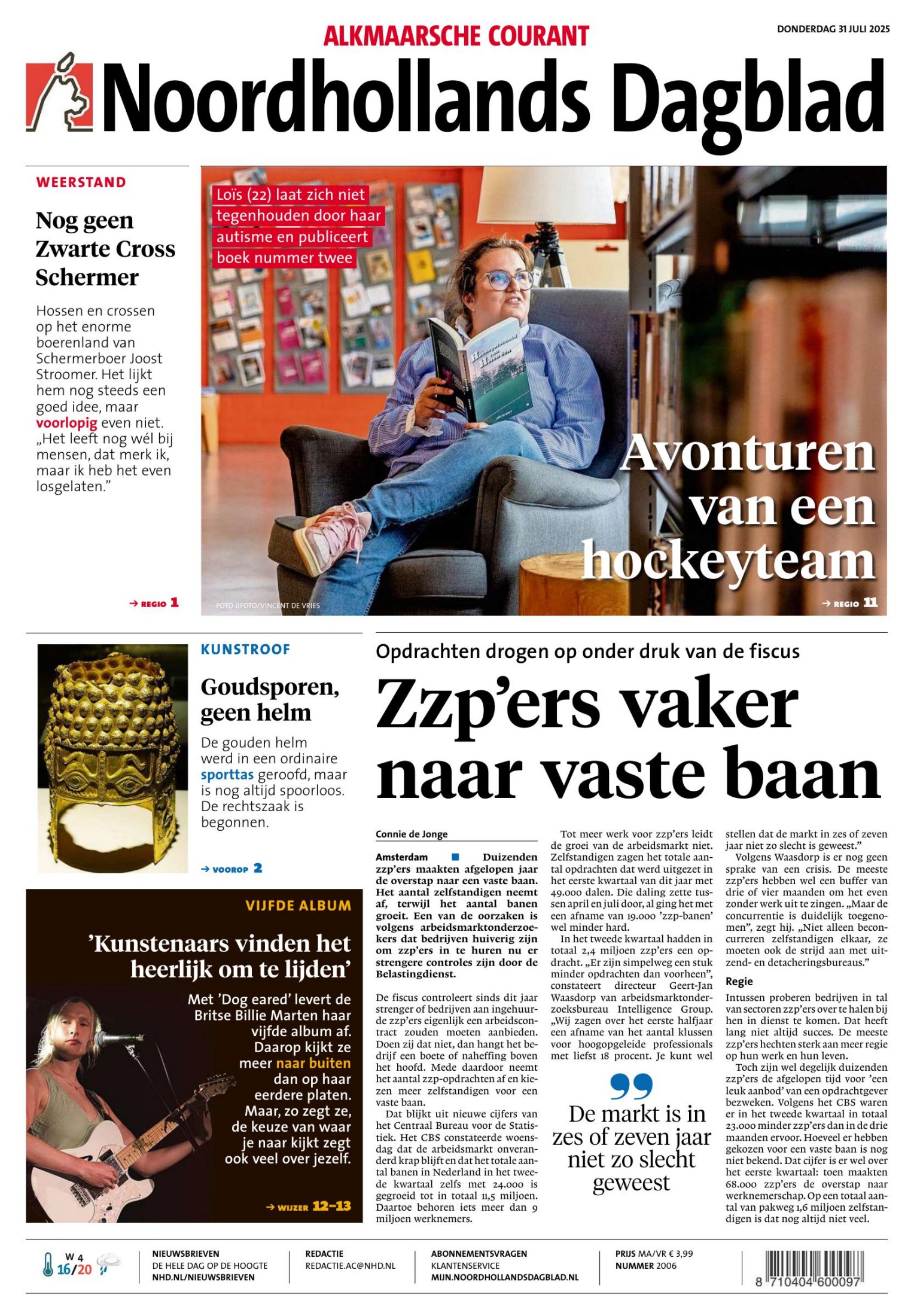 NHD Alkmaarsche Courant 31-07-2025