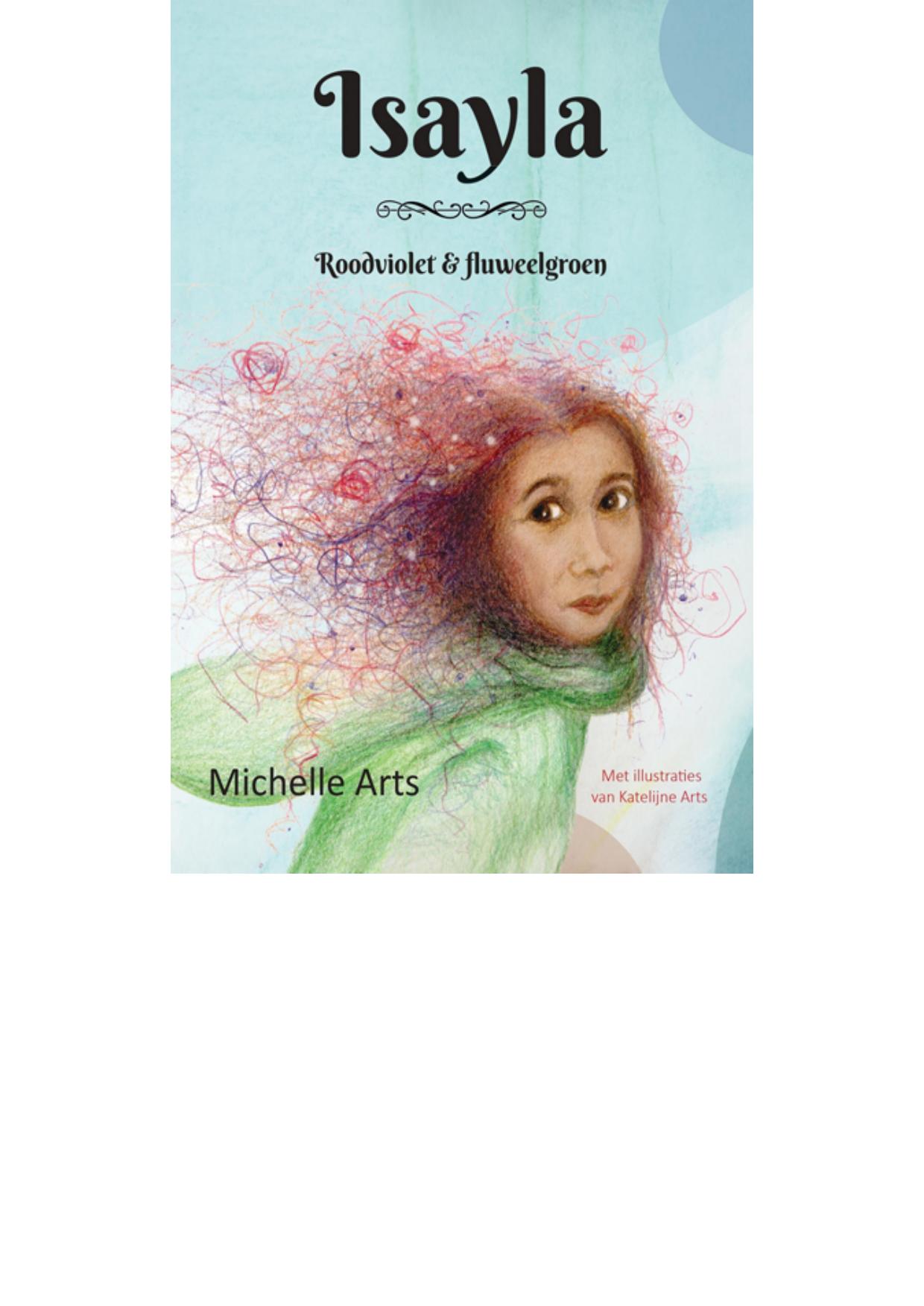 Isayla Roodviolet en fluweelgroen