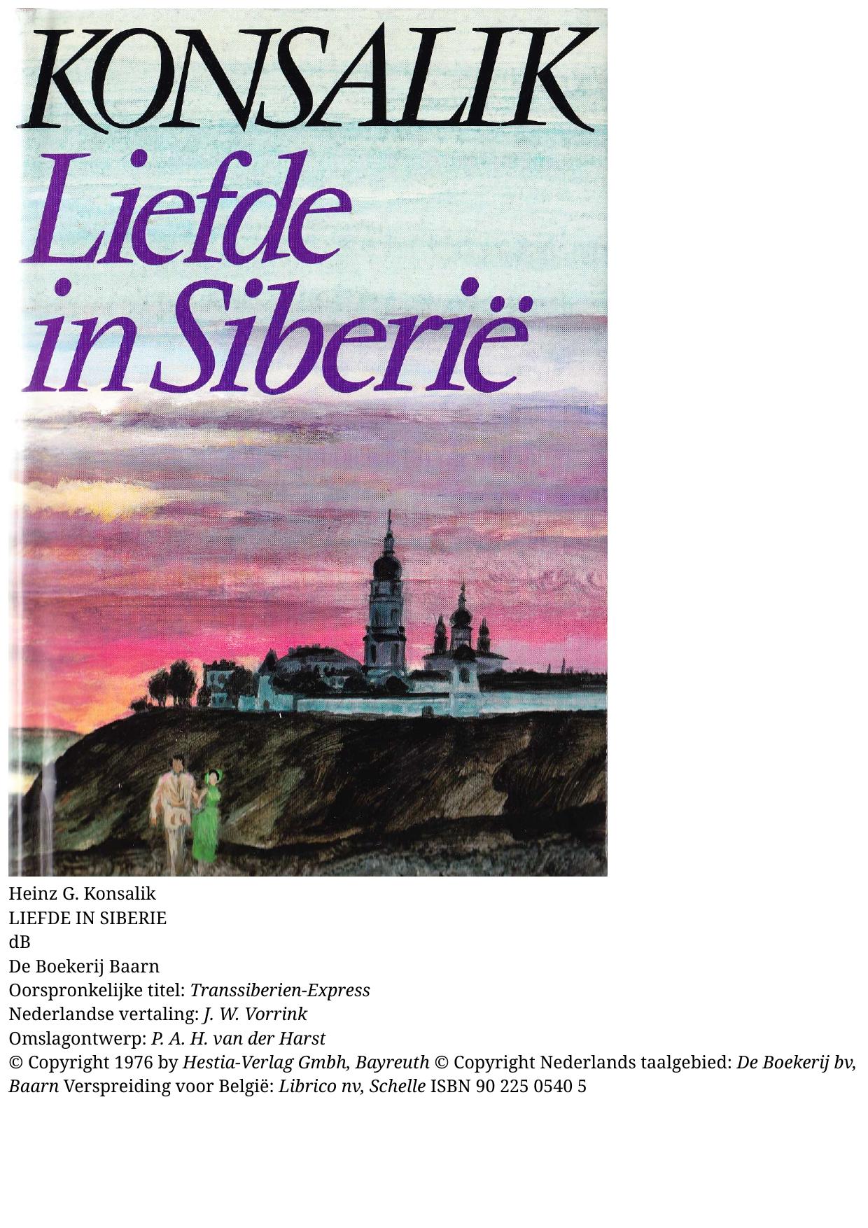 Liefde in siberie