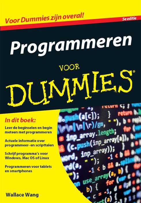Programmeren voor Dummies, 5e editie