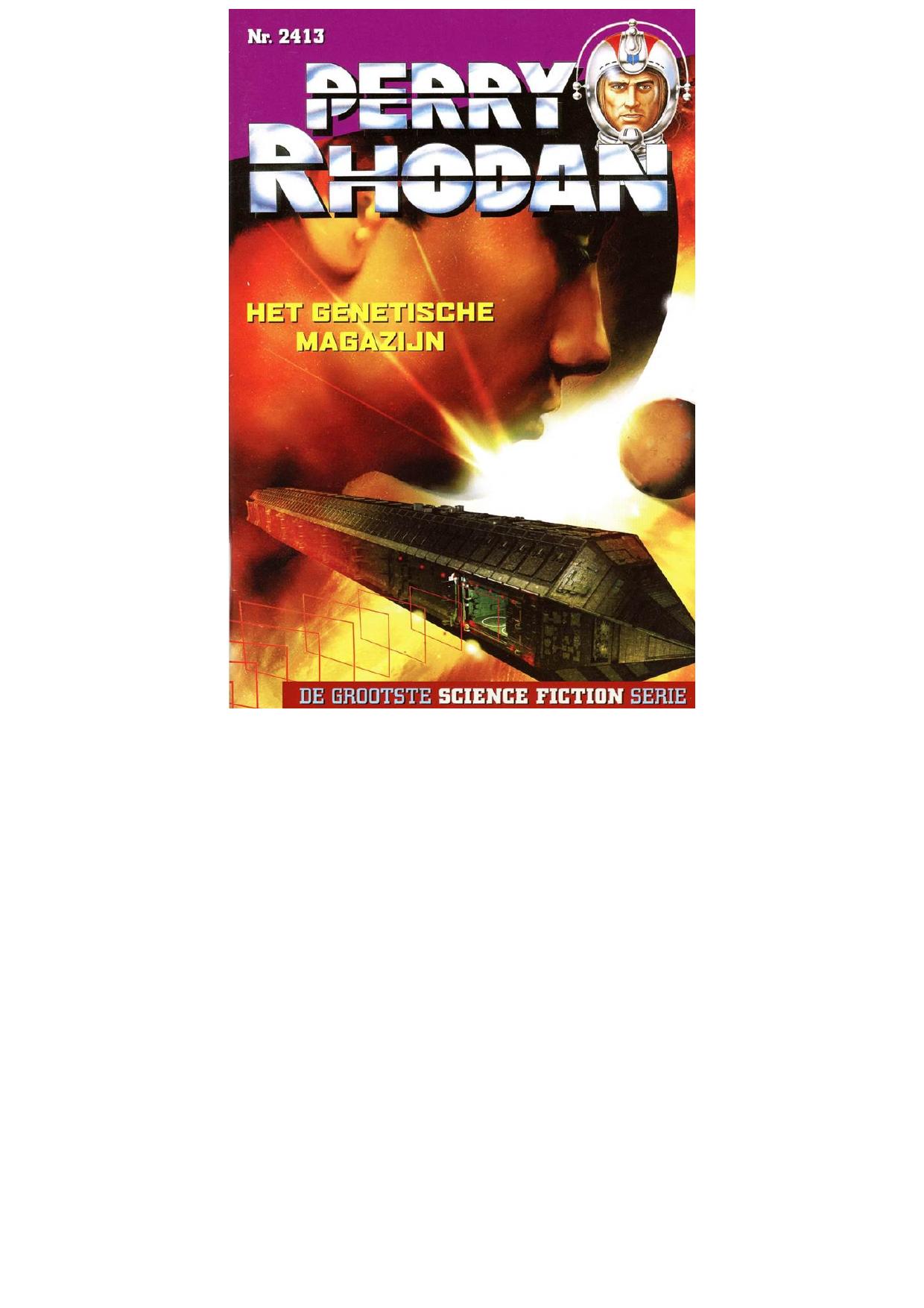 Perry Rhodan 2413 - Het genetische magazijn