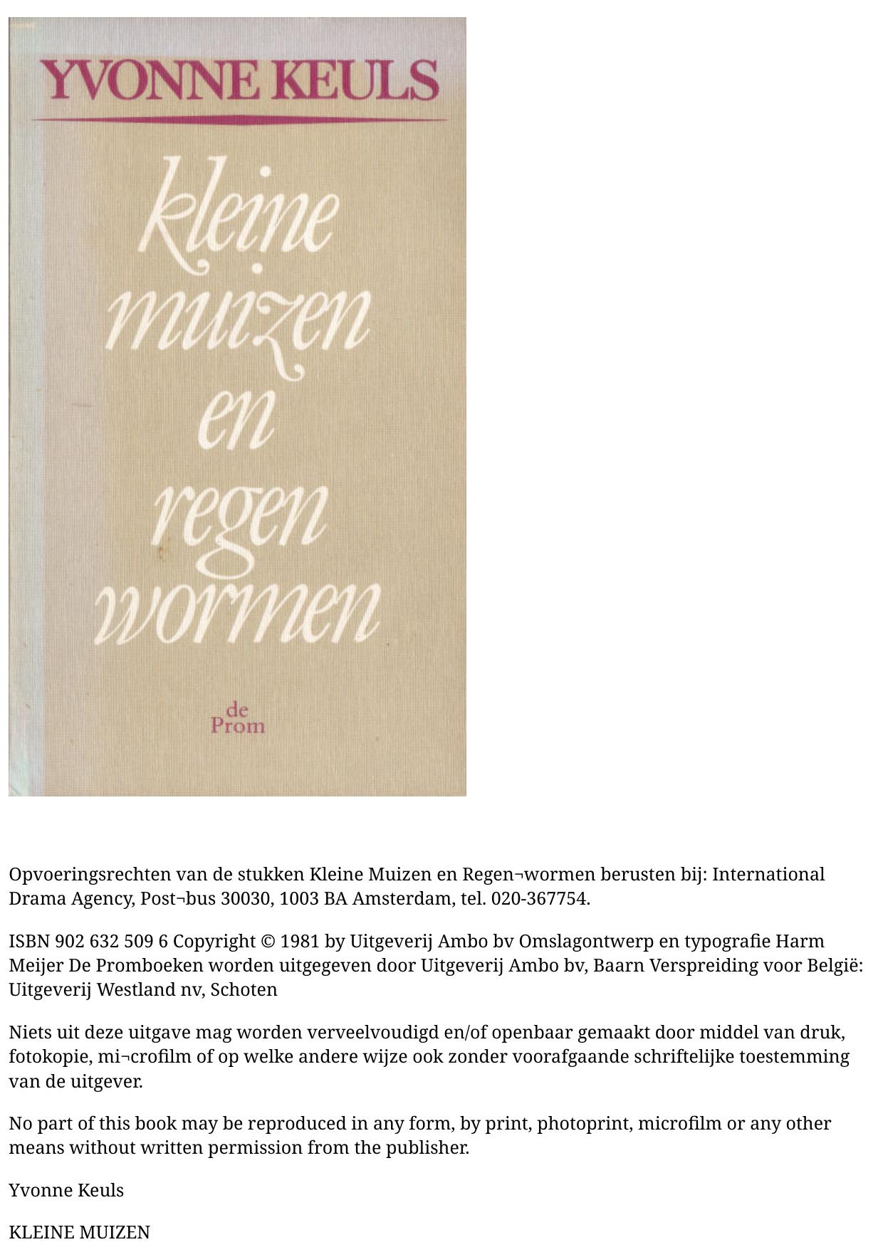 Kleine Muizen En Regenwormen