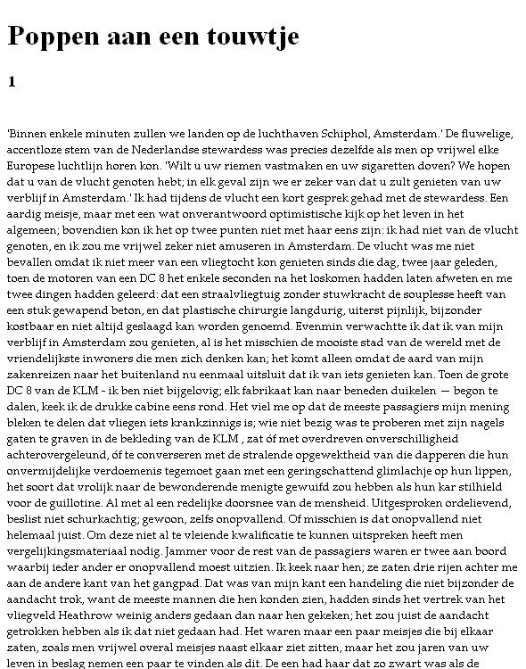 Poppen aan een touwtje