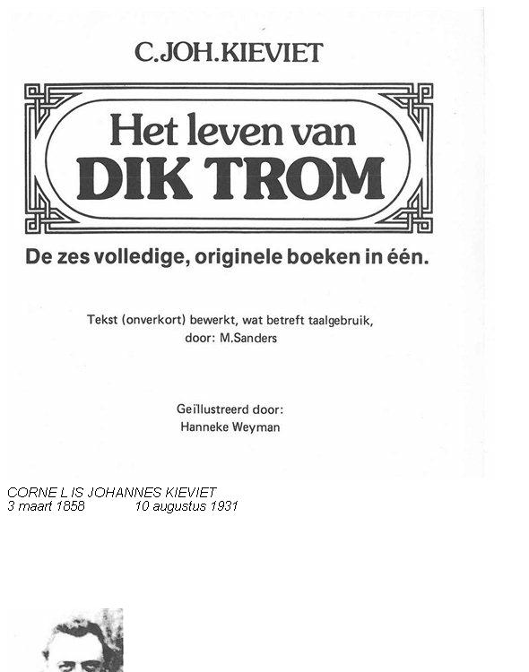 Het leven van Dik Trom