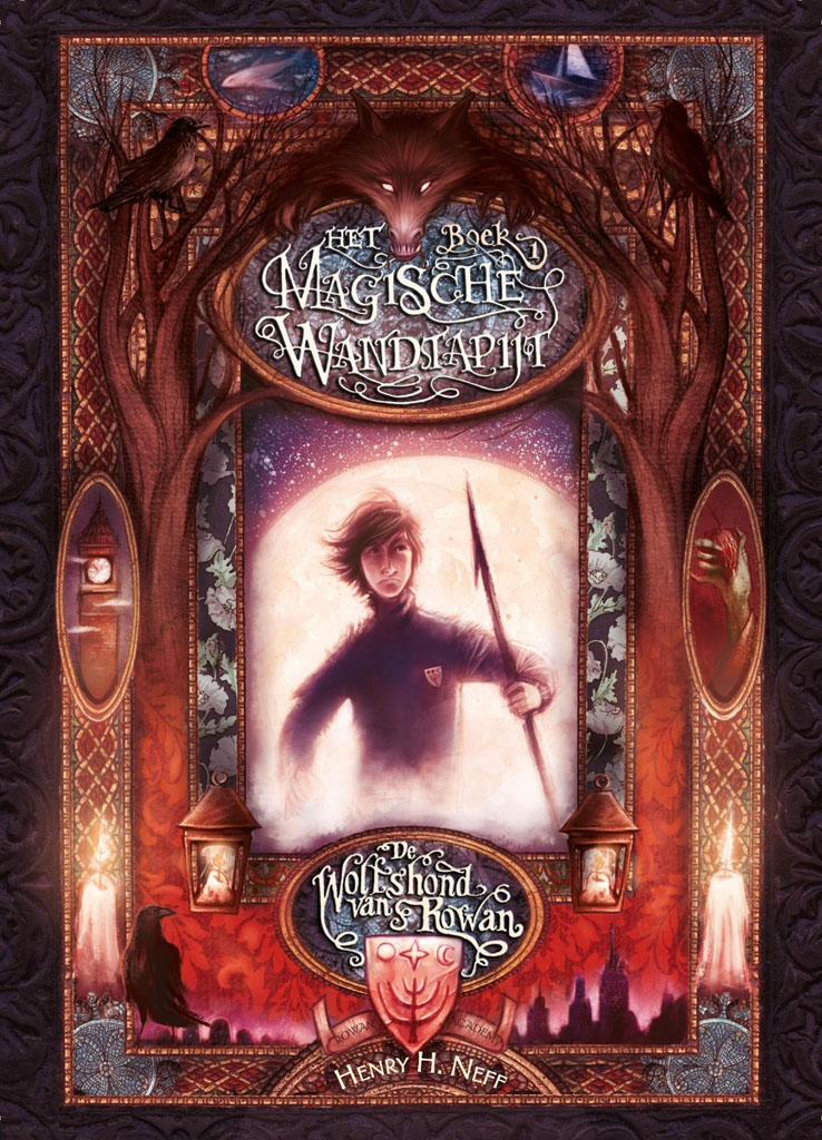 Magisch Wandtapijt - 01 - de Wolfshond van Rowan