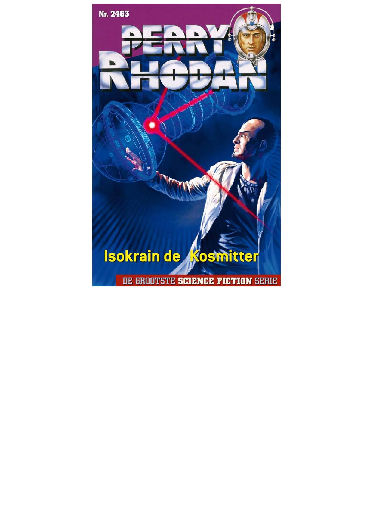 Perry Rhodan 2463 - Isokrain, de kosmitter