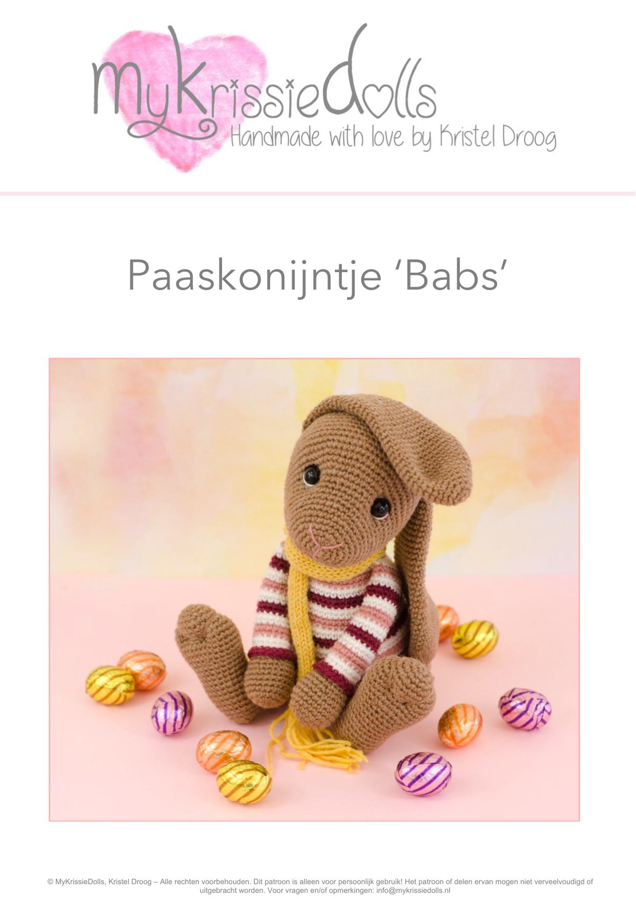 Microsoft Word - Paaskonijntje Babs.docx